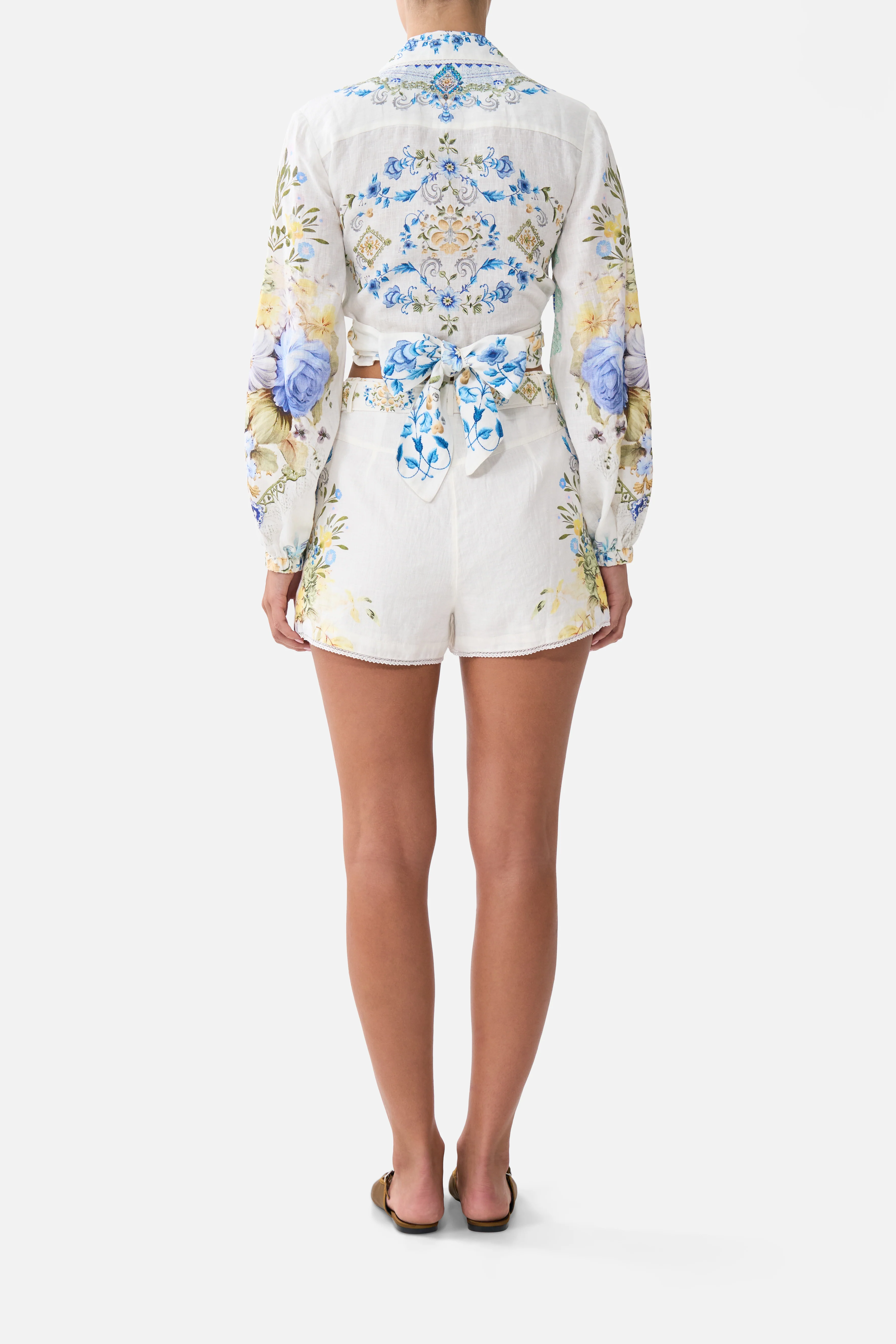 TUCK FRONT SHORT MY HOMESPUN HEART