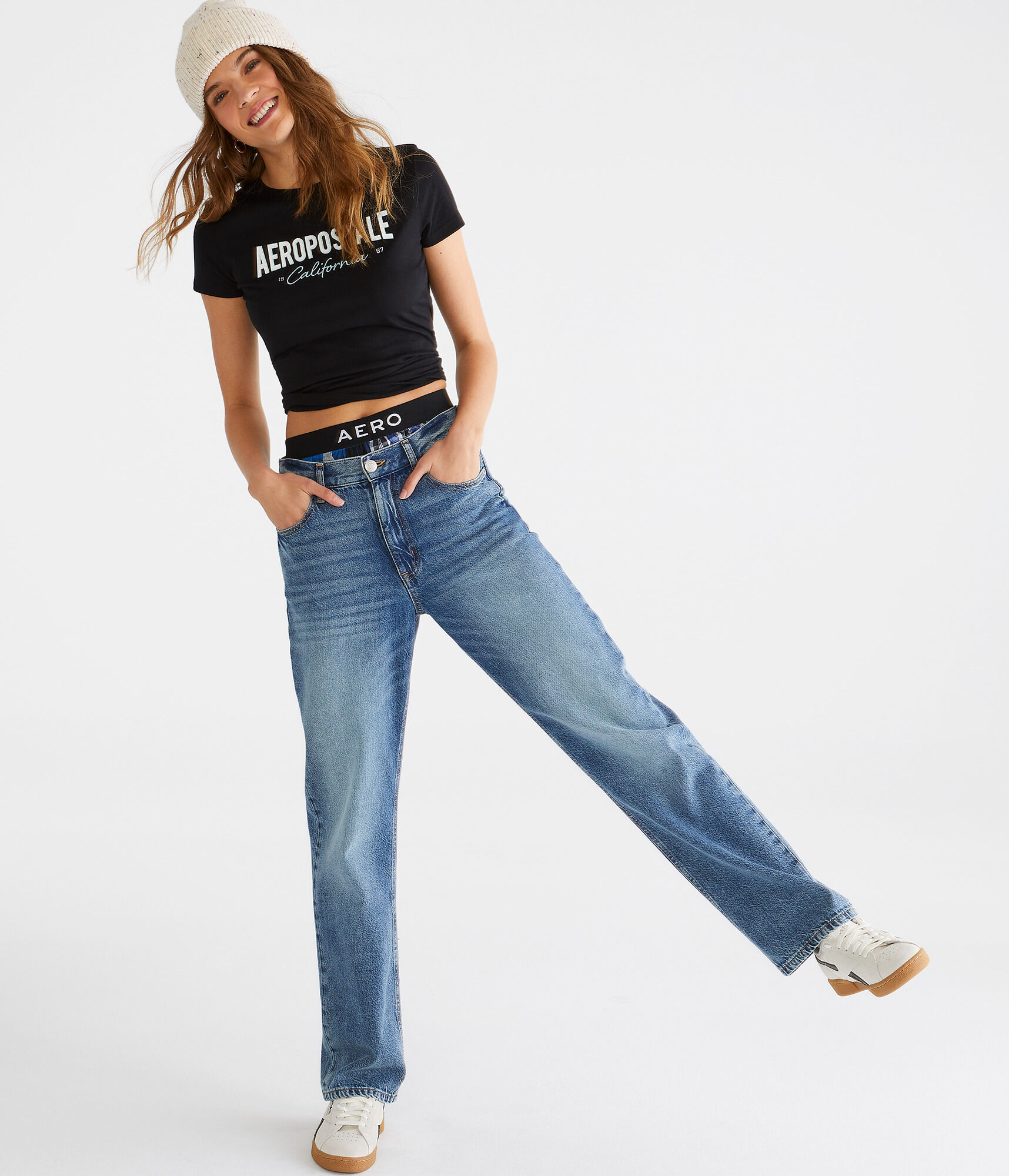 Aeropostale California Appliqué Graphic Tee