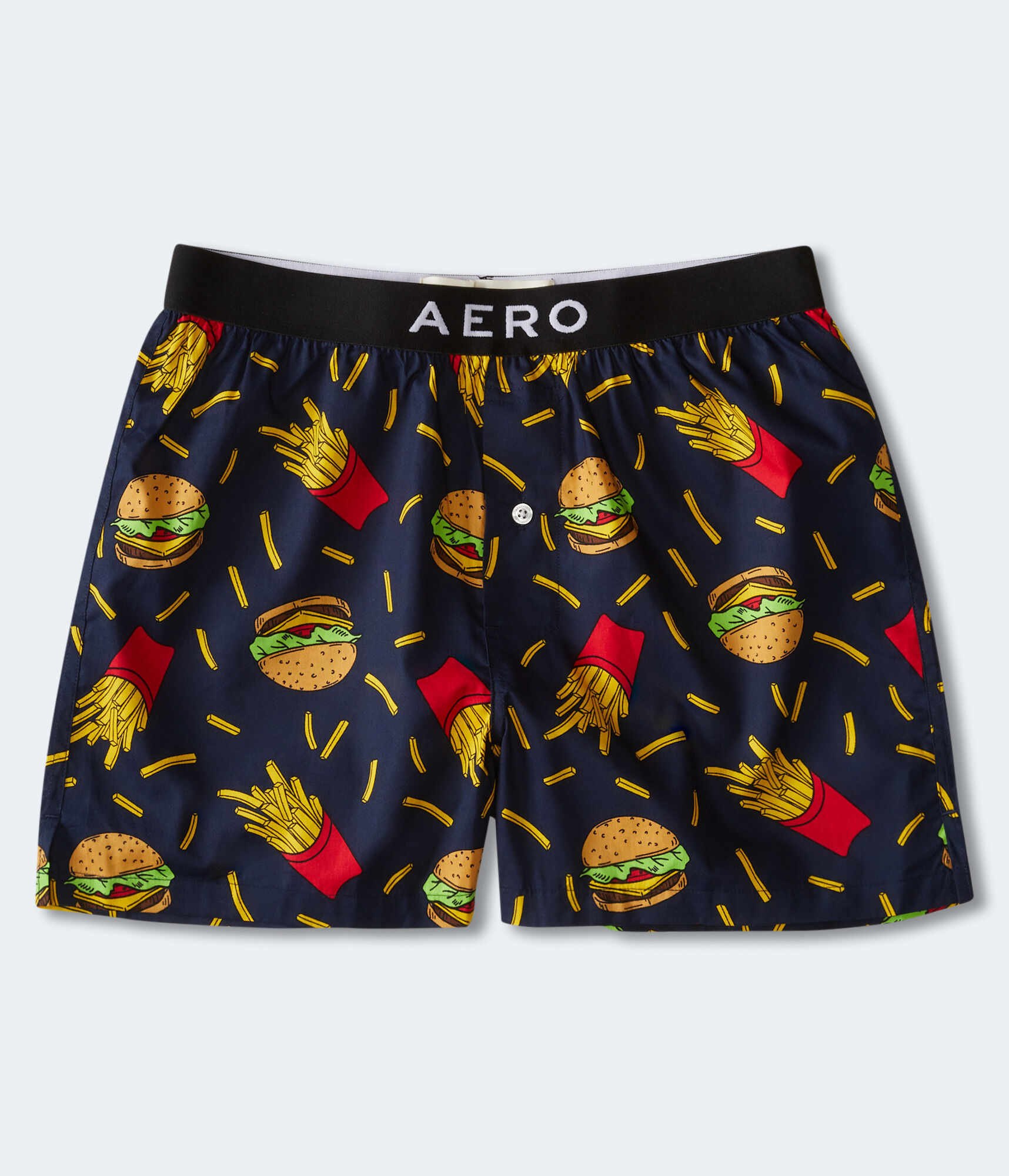 Burgers & Fries Woven Boxers