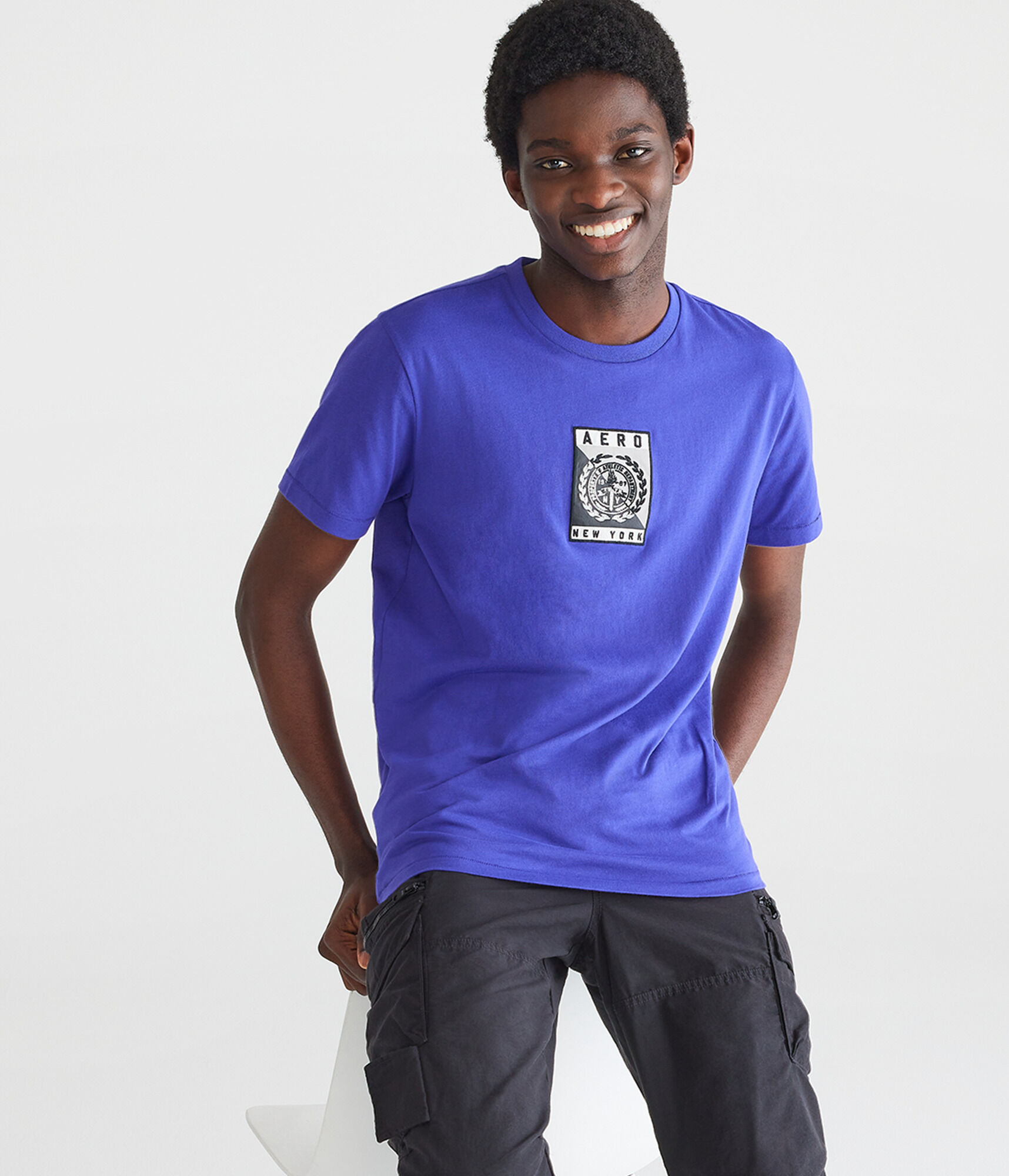 Aero Athletic Crest Appliqué Graphic Tee