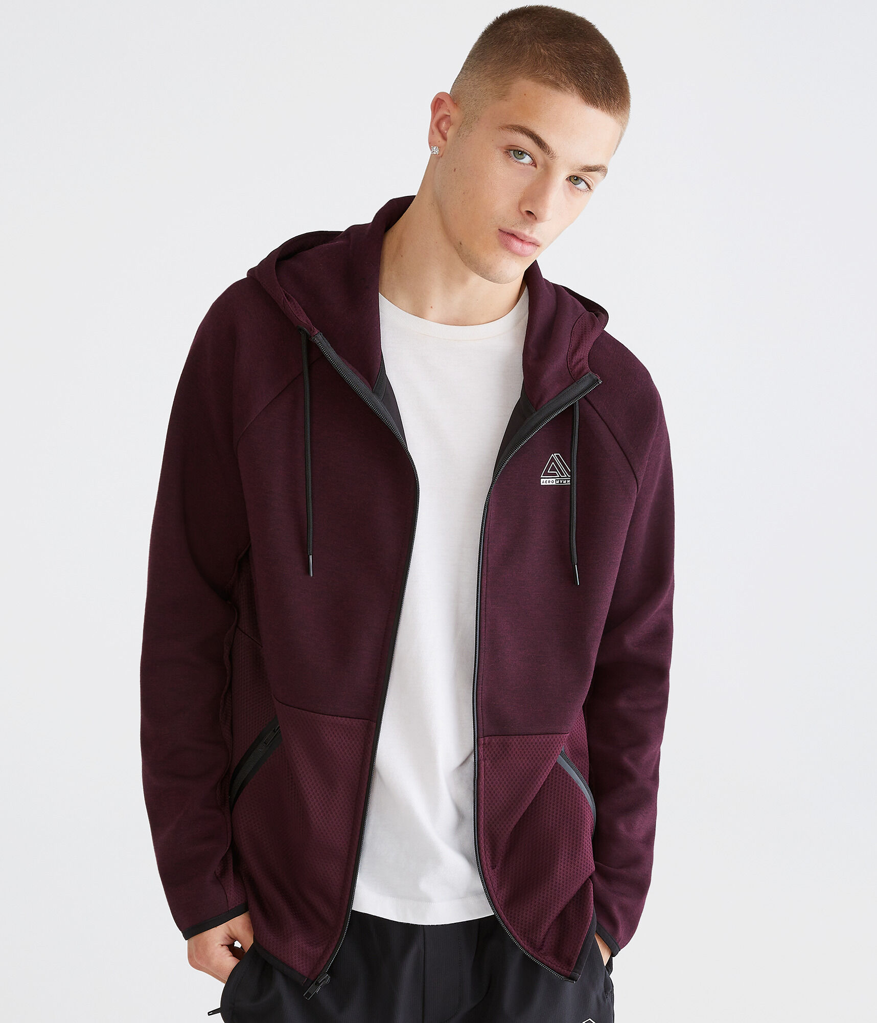 Aero MVMT Tech Fleece Full-Zip Hoodie