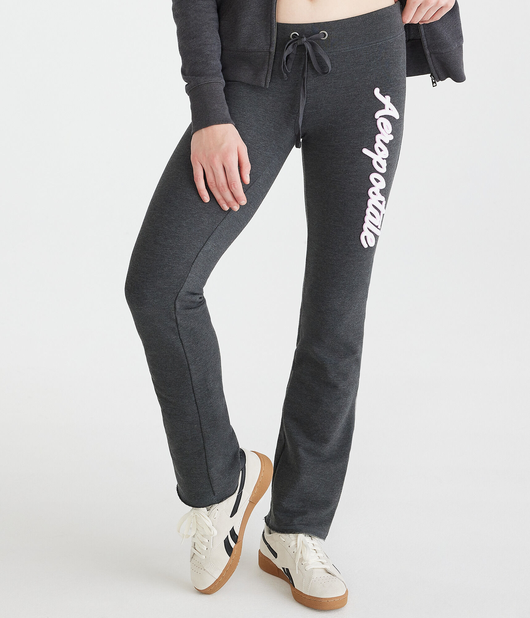 Aeropostale Script Fit & Flare Sweatpants