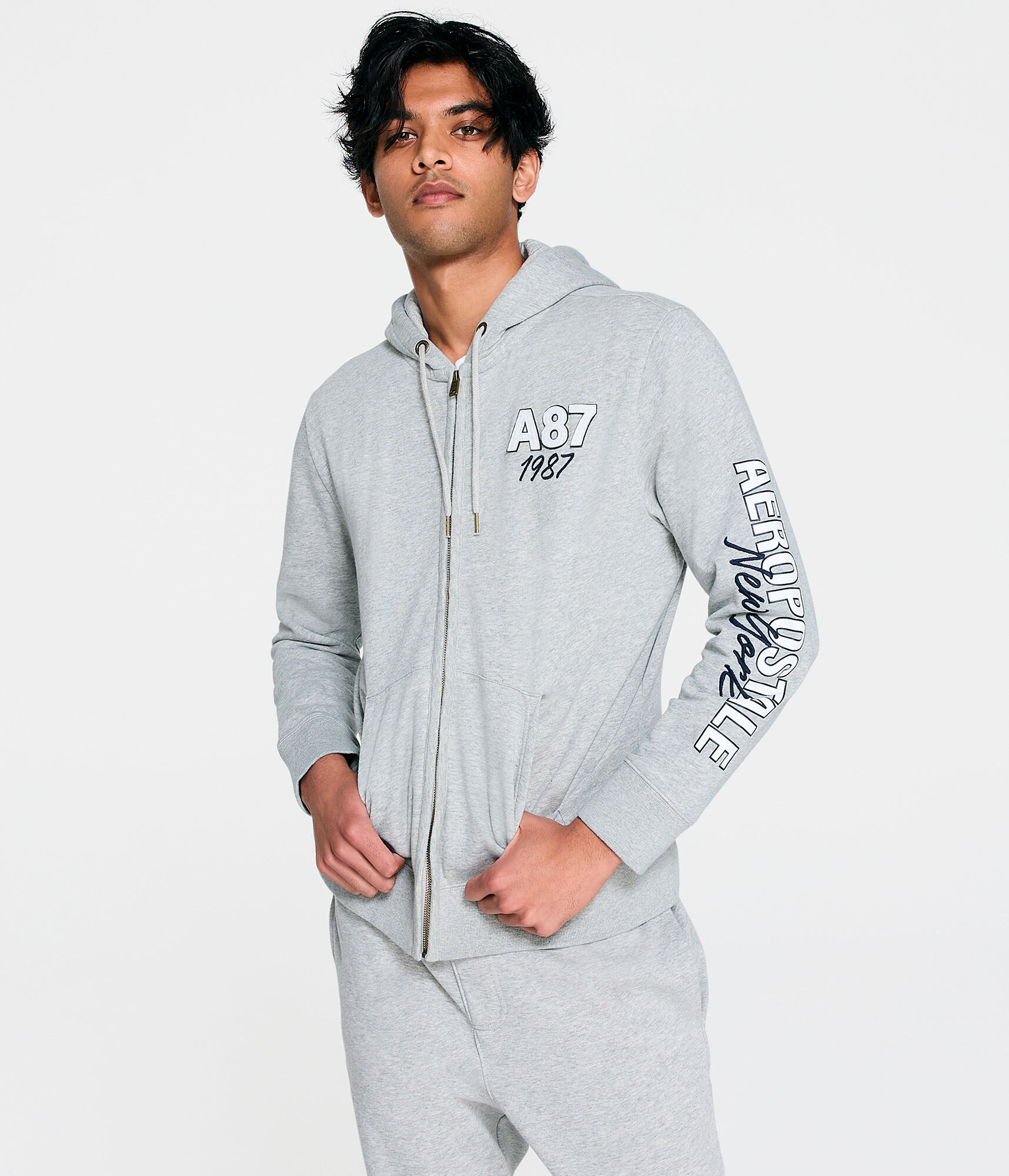 Aeropostale New York Heritage Full-Zip Hoodie