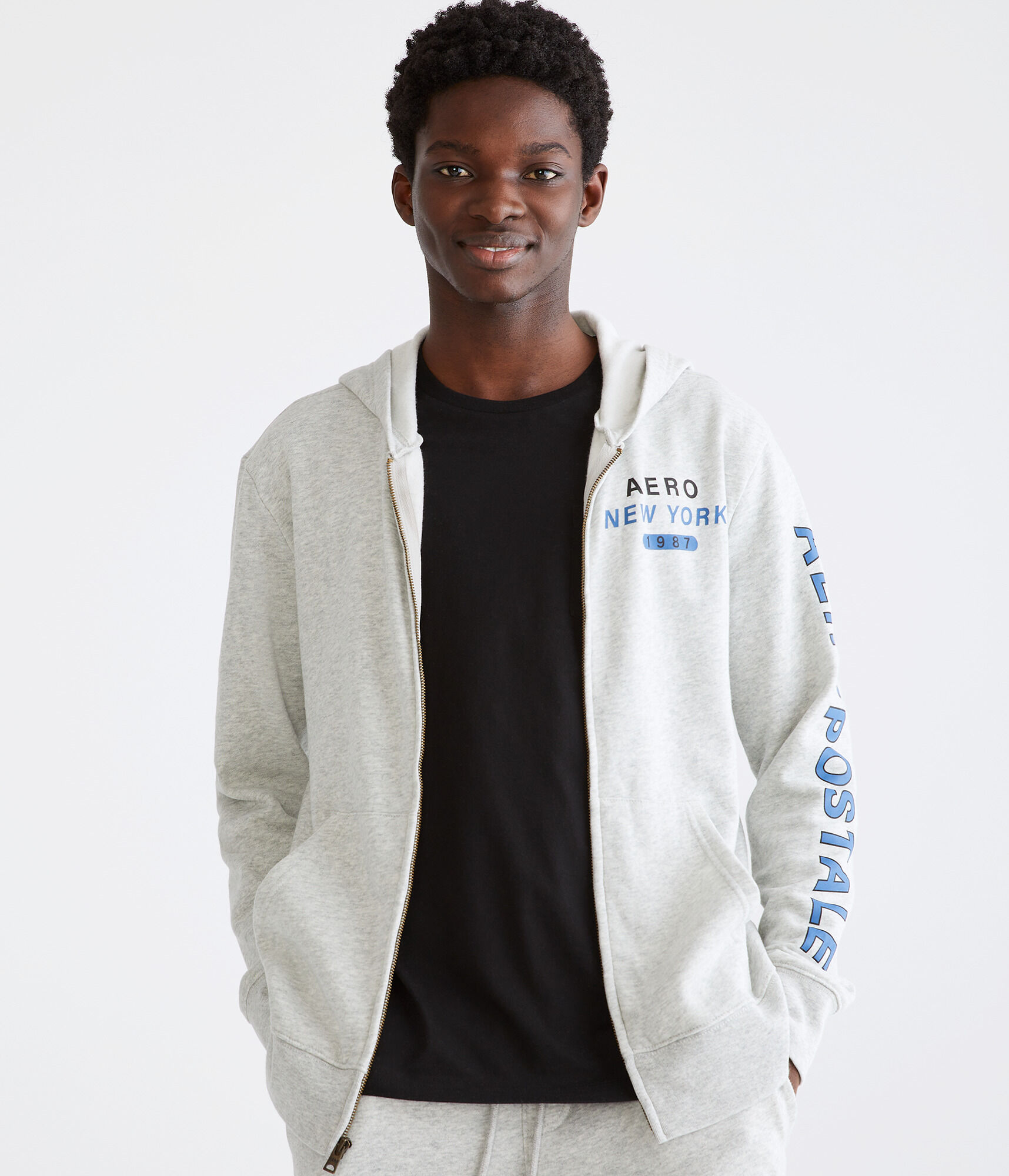 Aero New York 1987 Full-Zip Hoodie