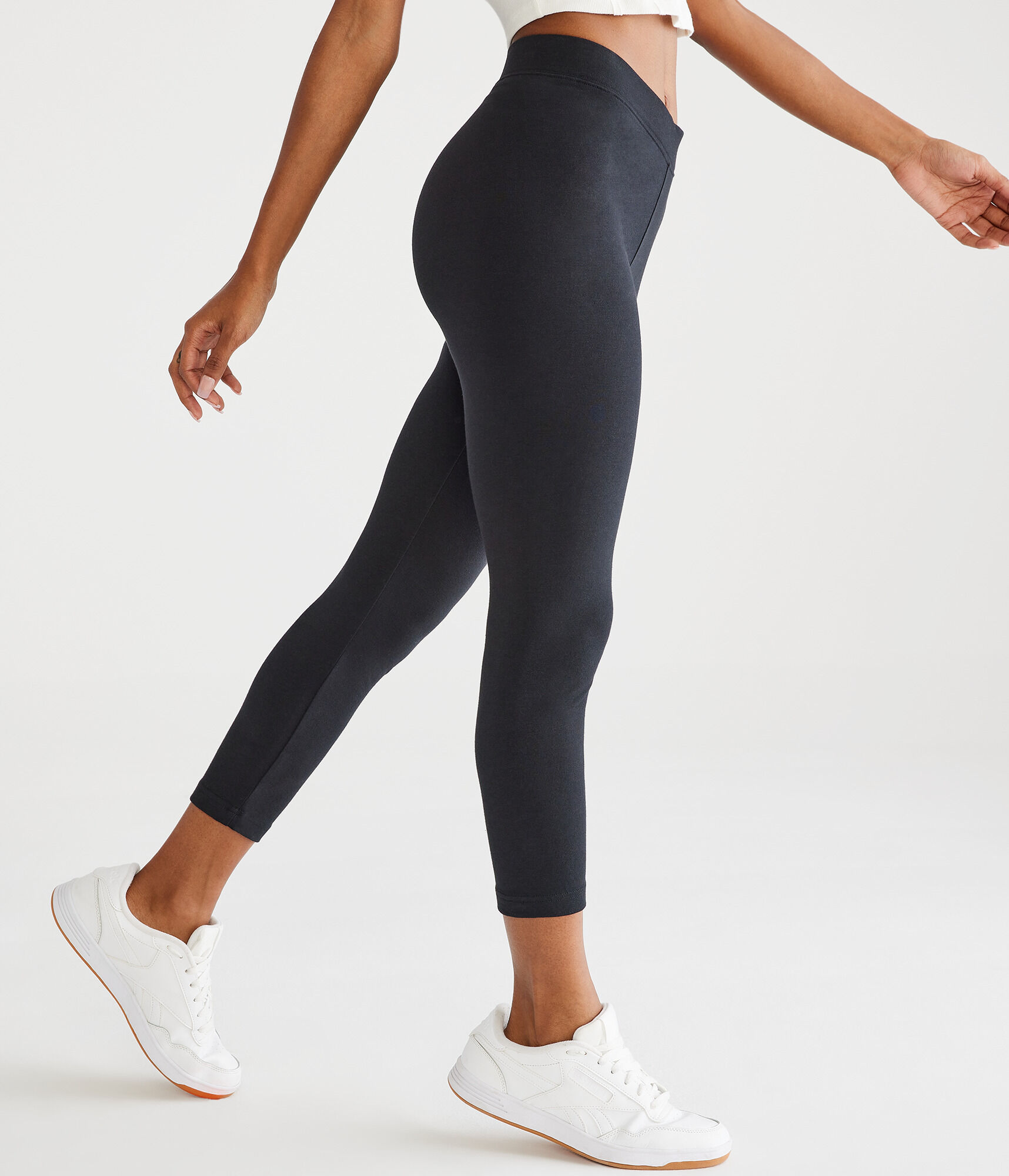 High-Rise Capri Leggings