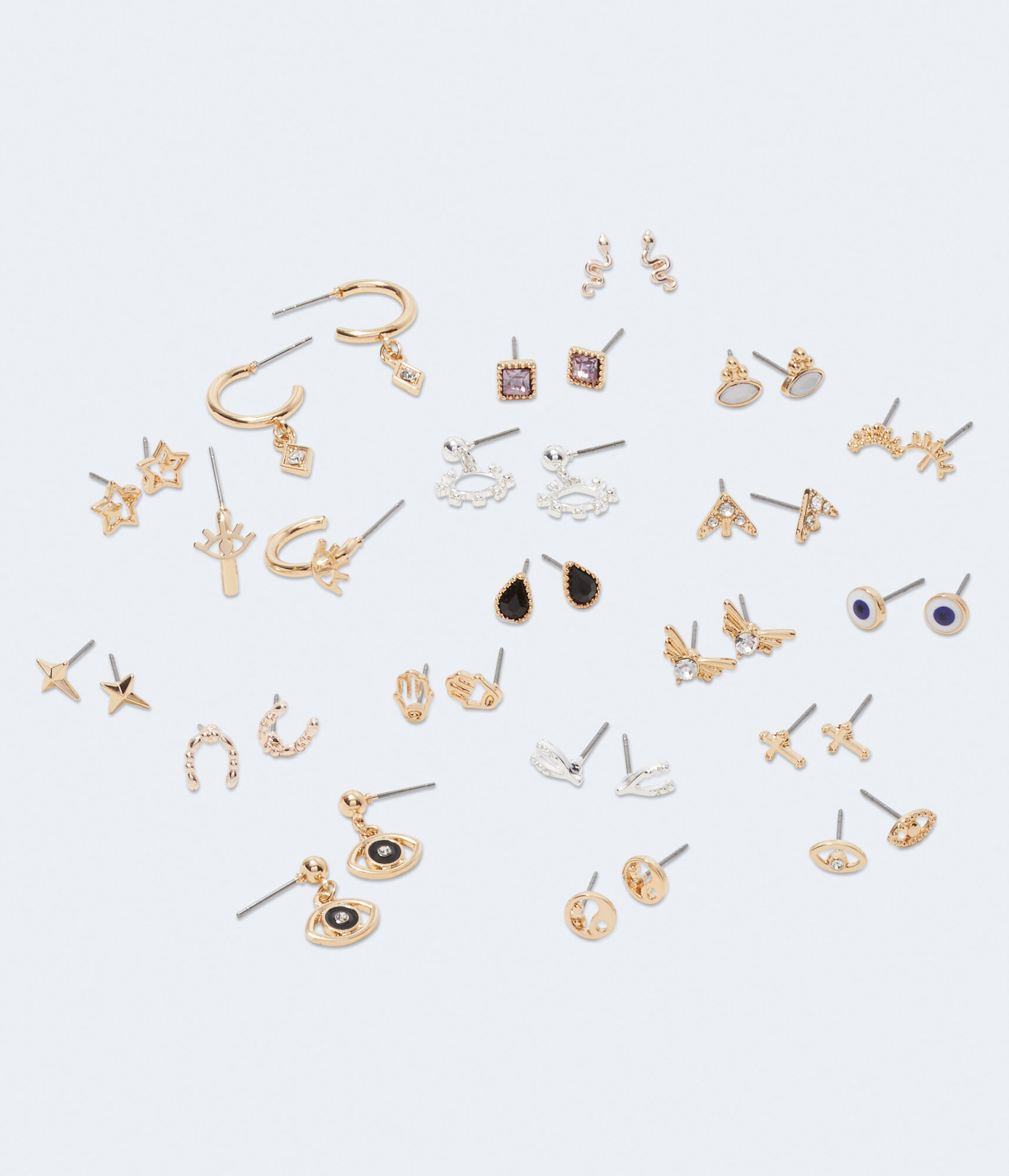 Eye-cons Hoop & Stud Earring 20-Pack
