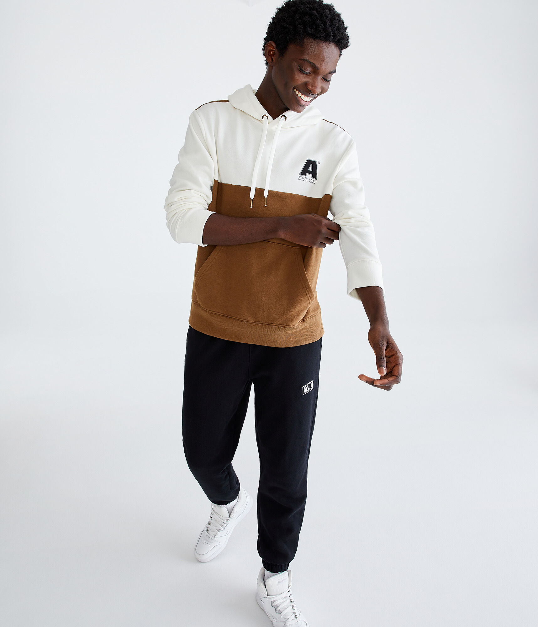 Colorblock Heritage Pullover Hoodie