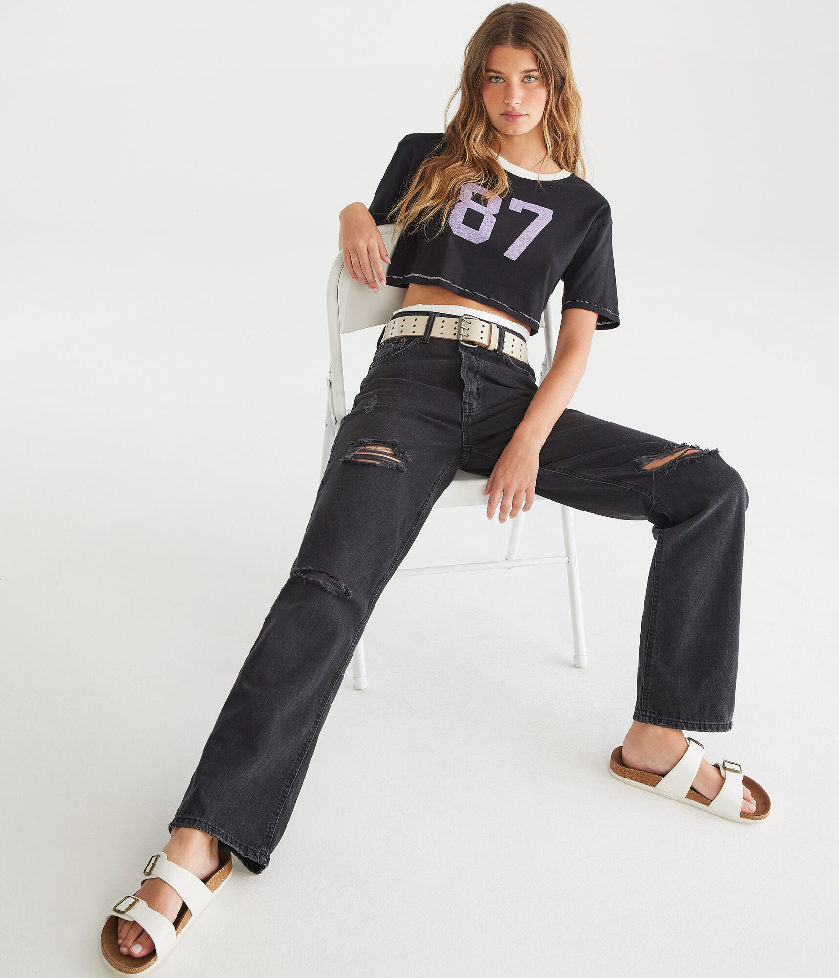 High-Rise Baggy Jean