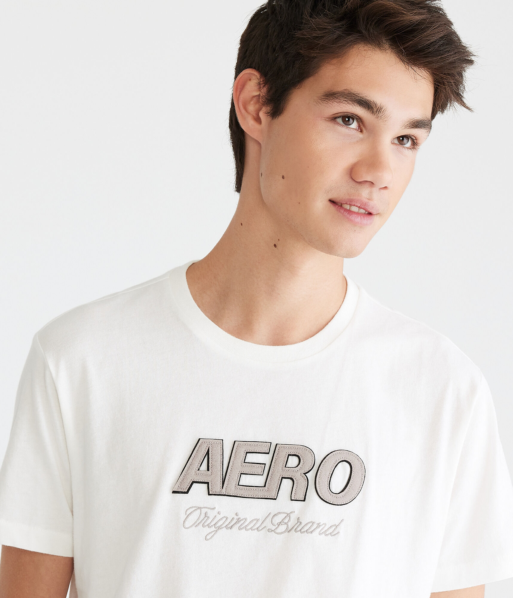 Aero Original Brand Appliqué Graphic Tee