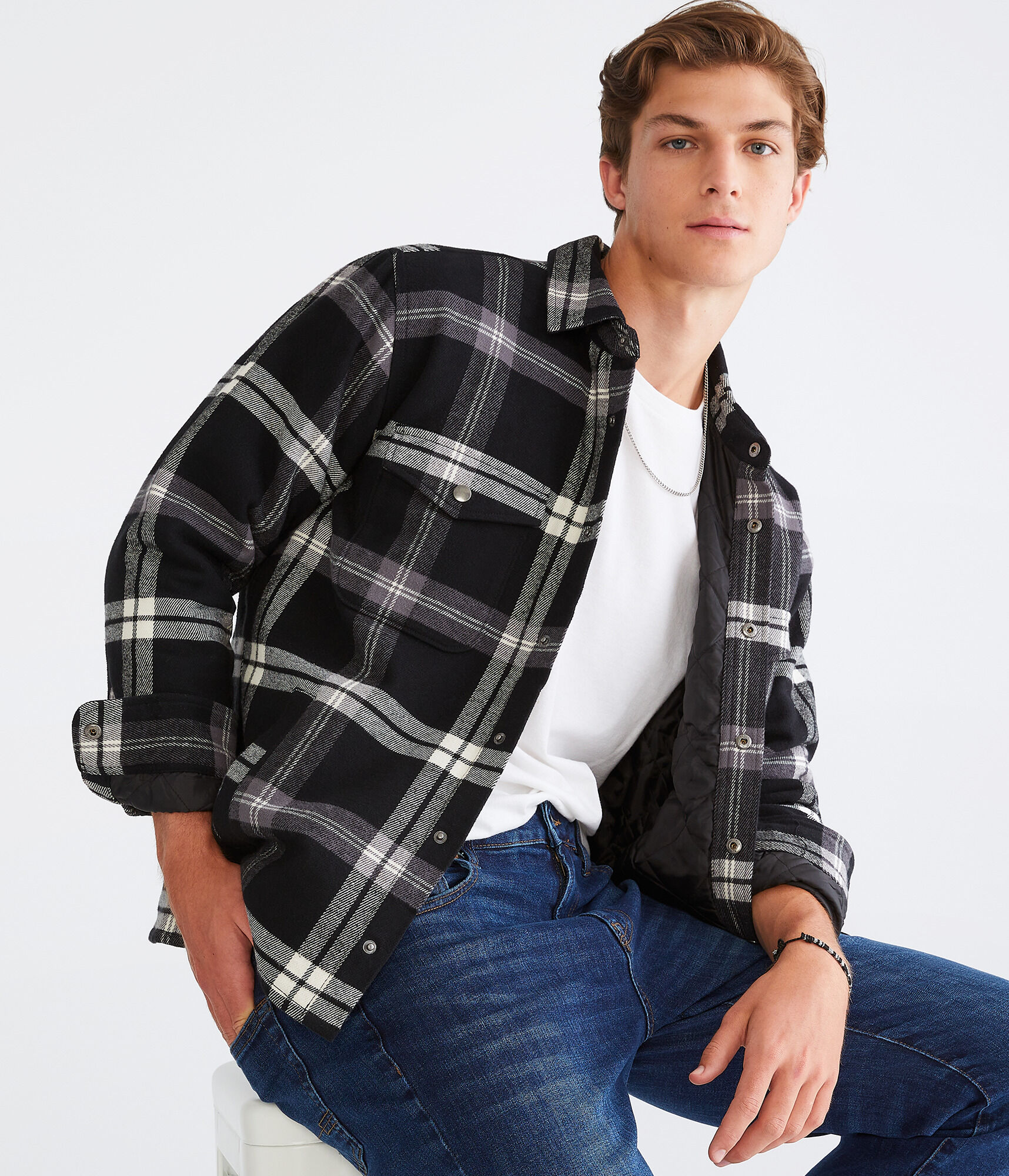 Plaid Flannel Shacket