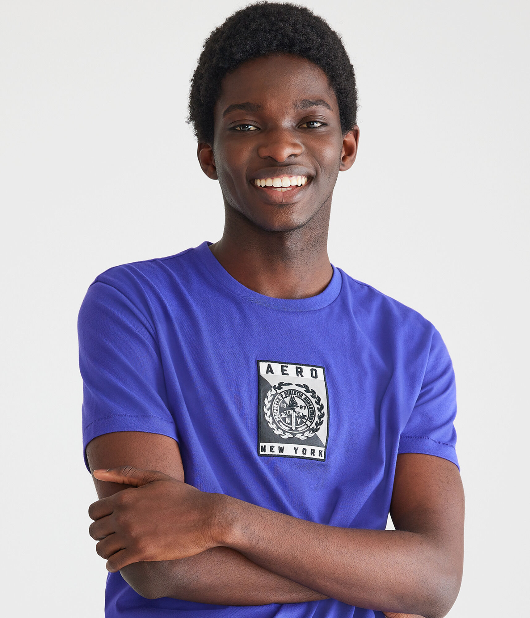 Aero Athletic Crest Appliqué Graphic Tee