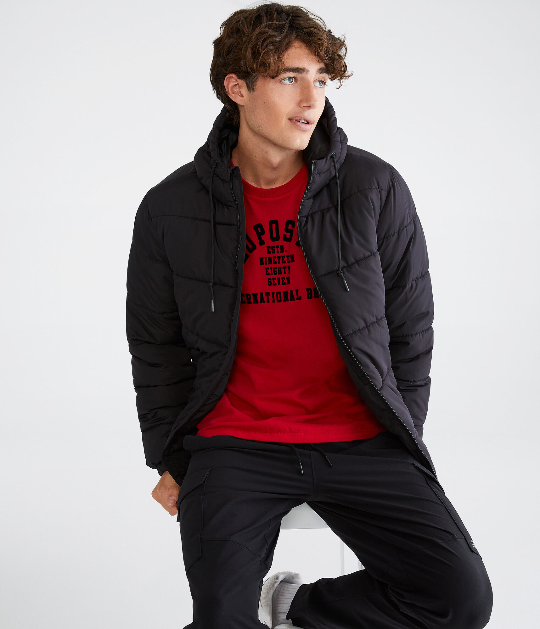 Heavyweight Hooded Puffer Jacket