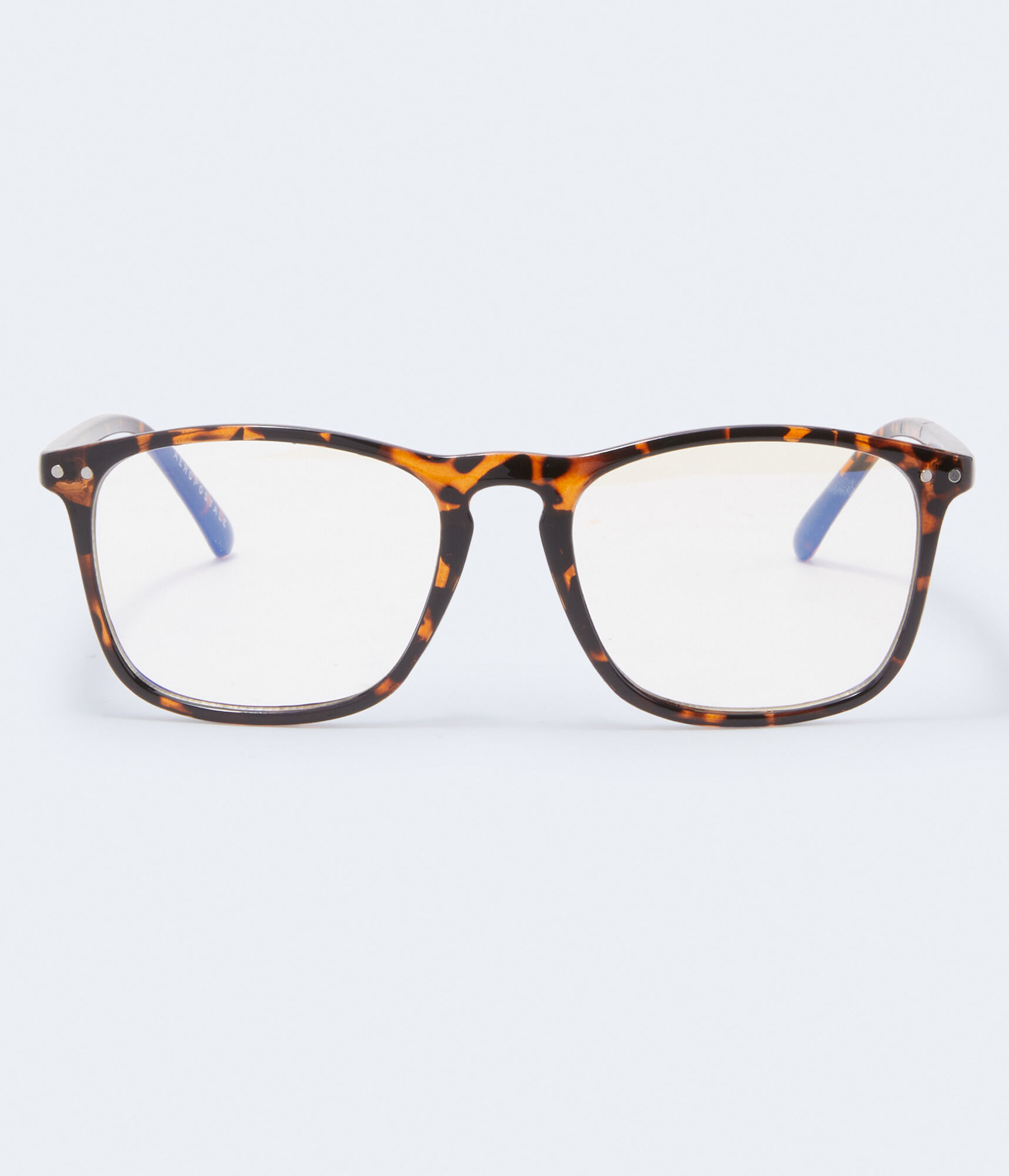 Rounded Tortoiseshell Blue Light Glasses