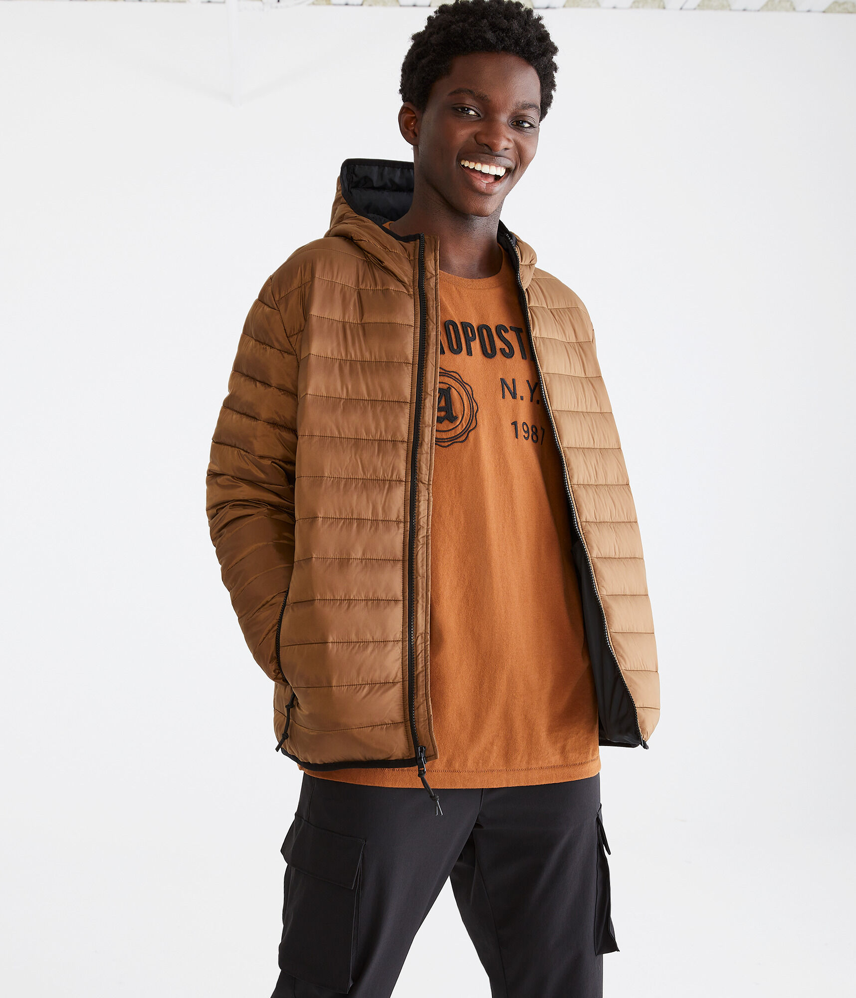 Midweight Hooded Puffer Jacket