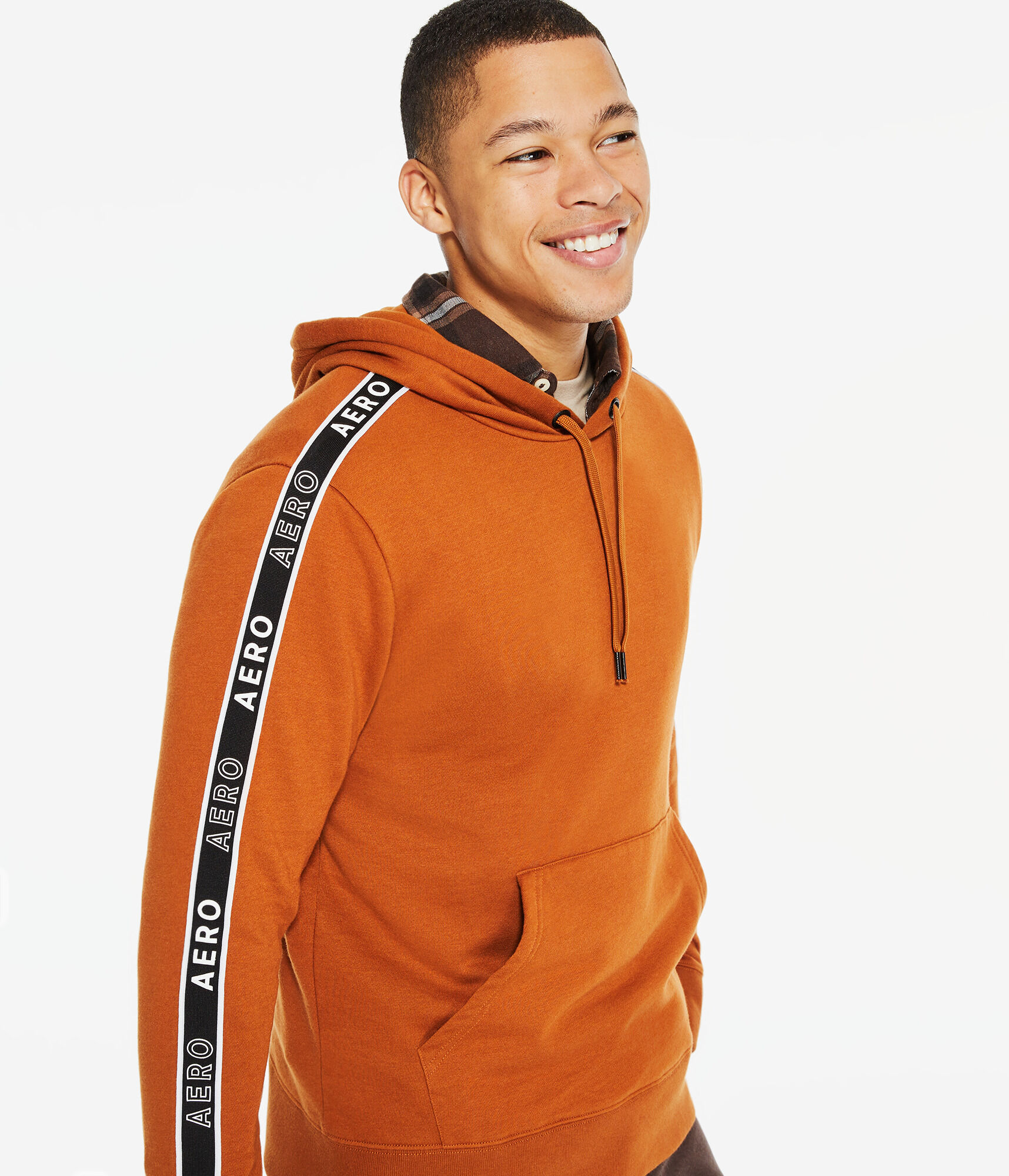 Heritage Logo Tape Pullover Hoodie