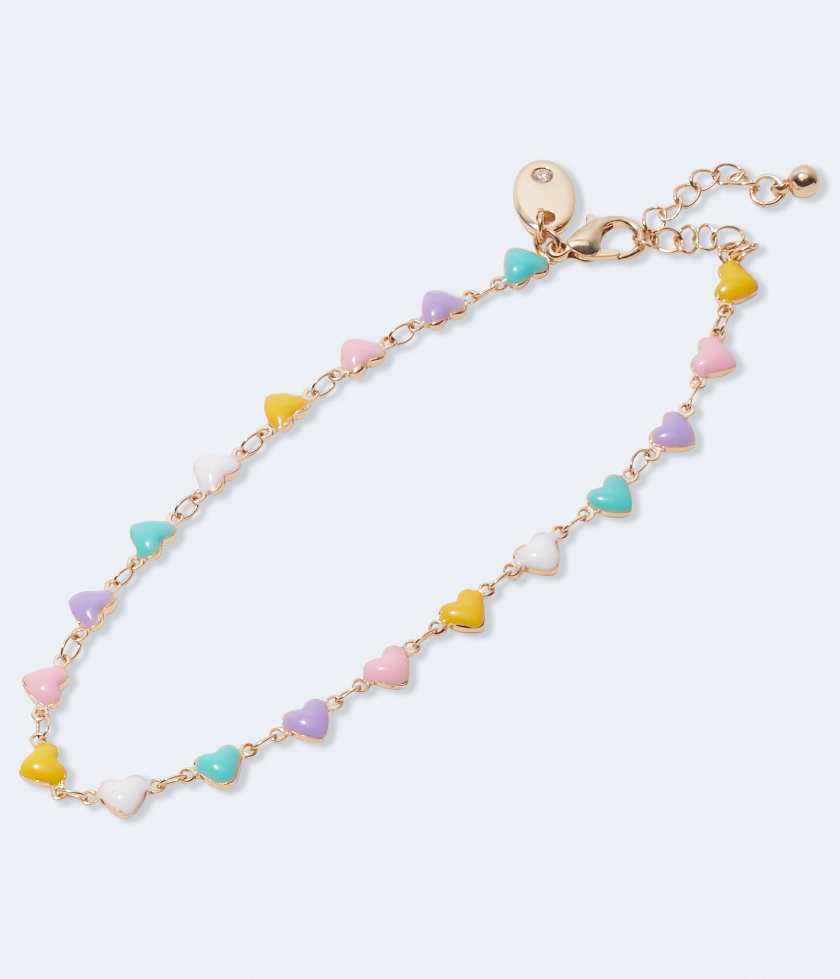Candy Hearts Anklet