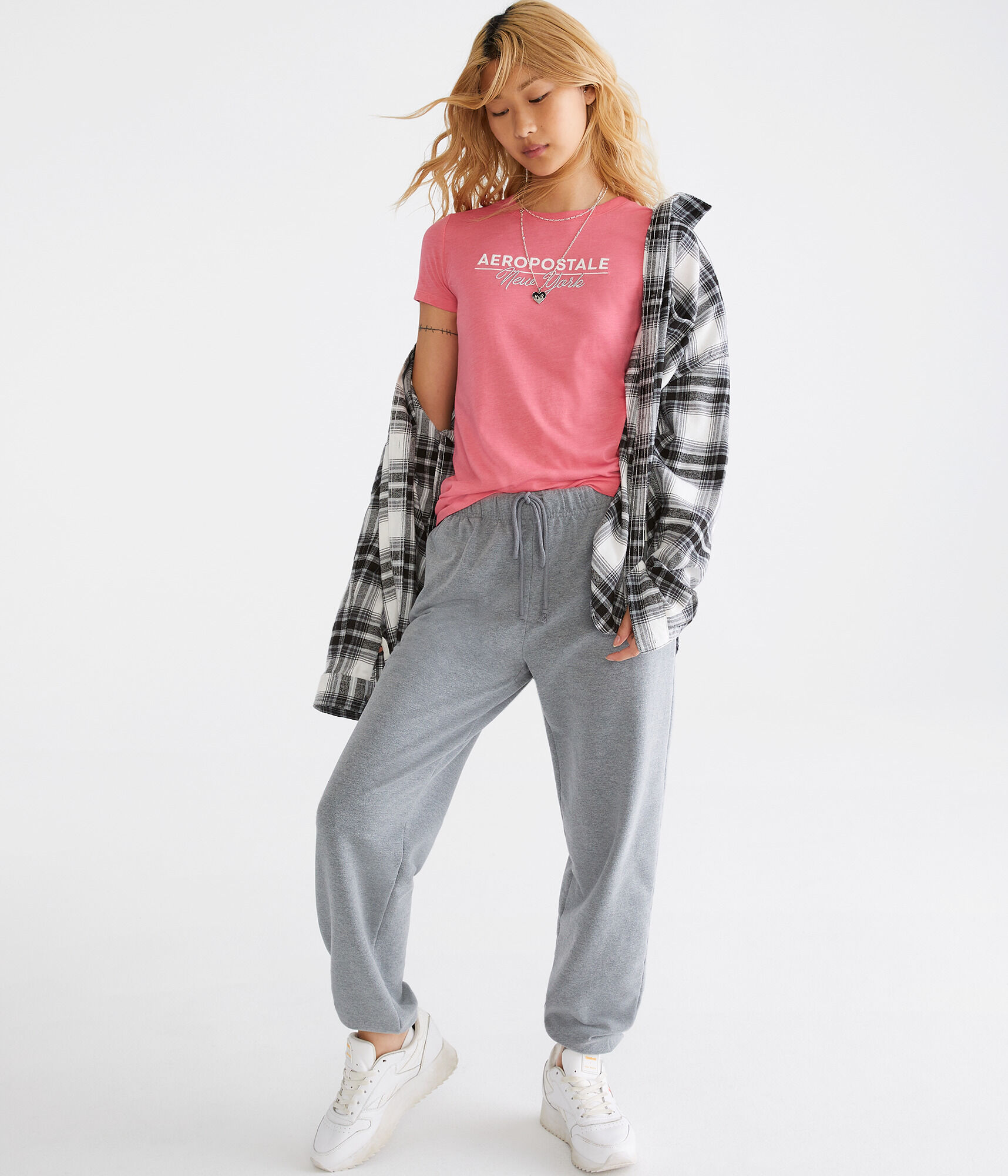 Slouchy High-Rise Cinched Sweatpants