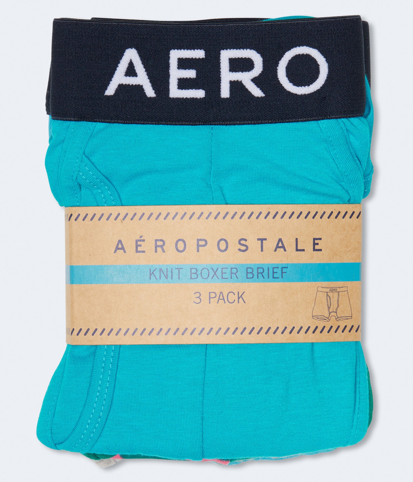 Fashion Knit Boxer Brief 3-Pack