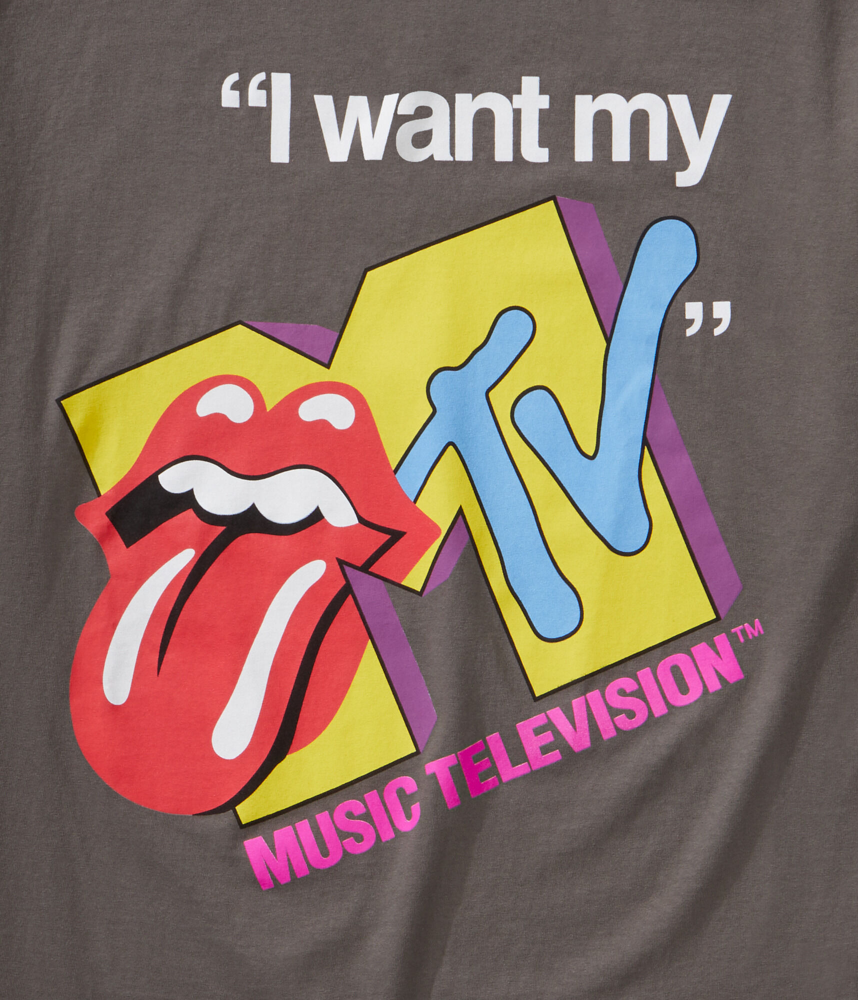 MTV x Rolling Stones Graphic Tee