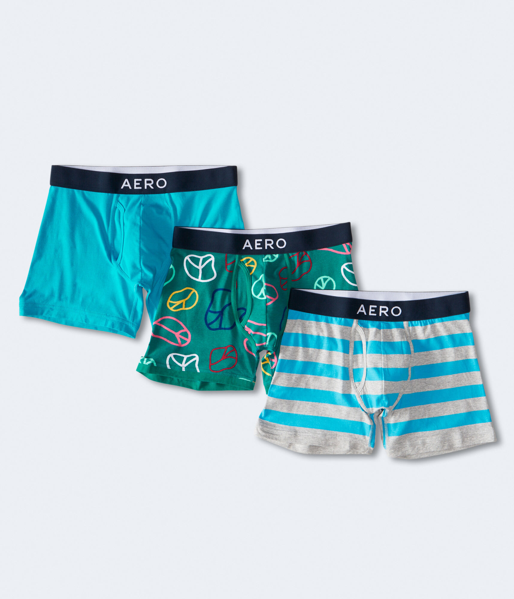 Fashion Knit Boxer Brief 3-Pack