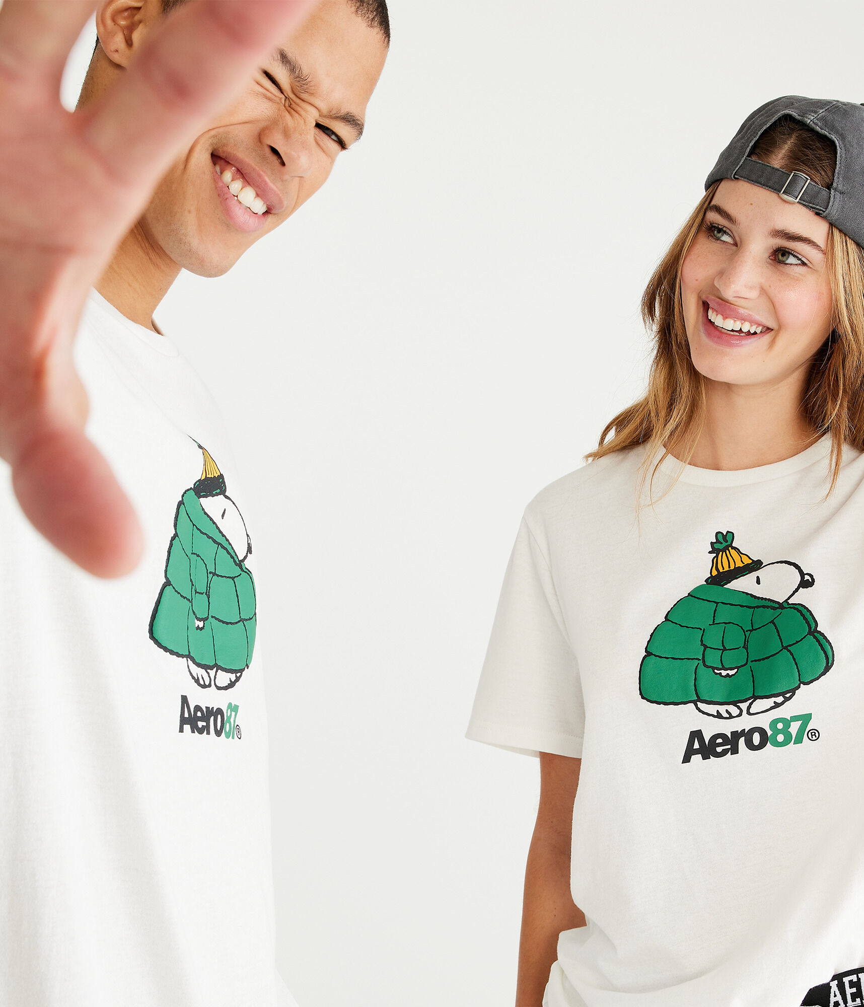Peanuts® | Aéropostale Snoopy Puffer Jacket Graphic Tee