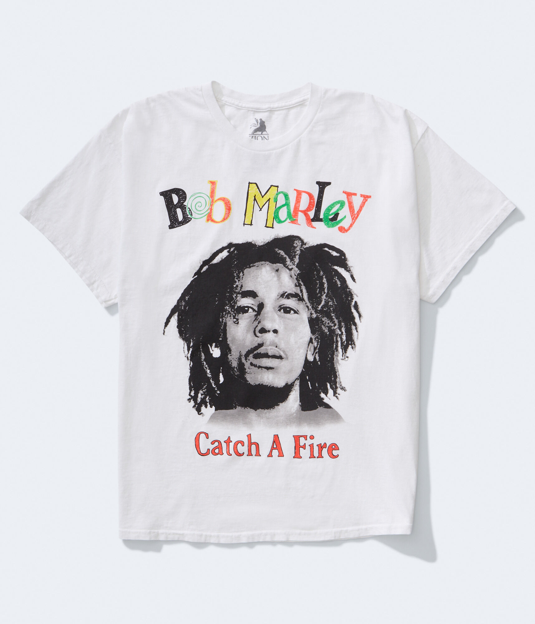 Bob Marley Catch A Fire Graphic Tee