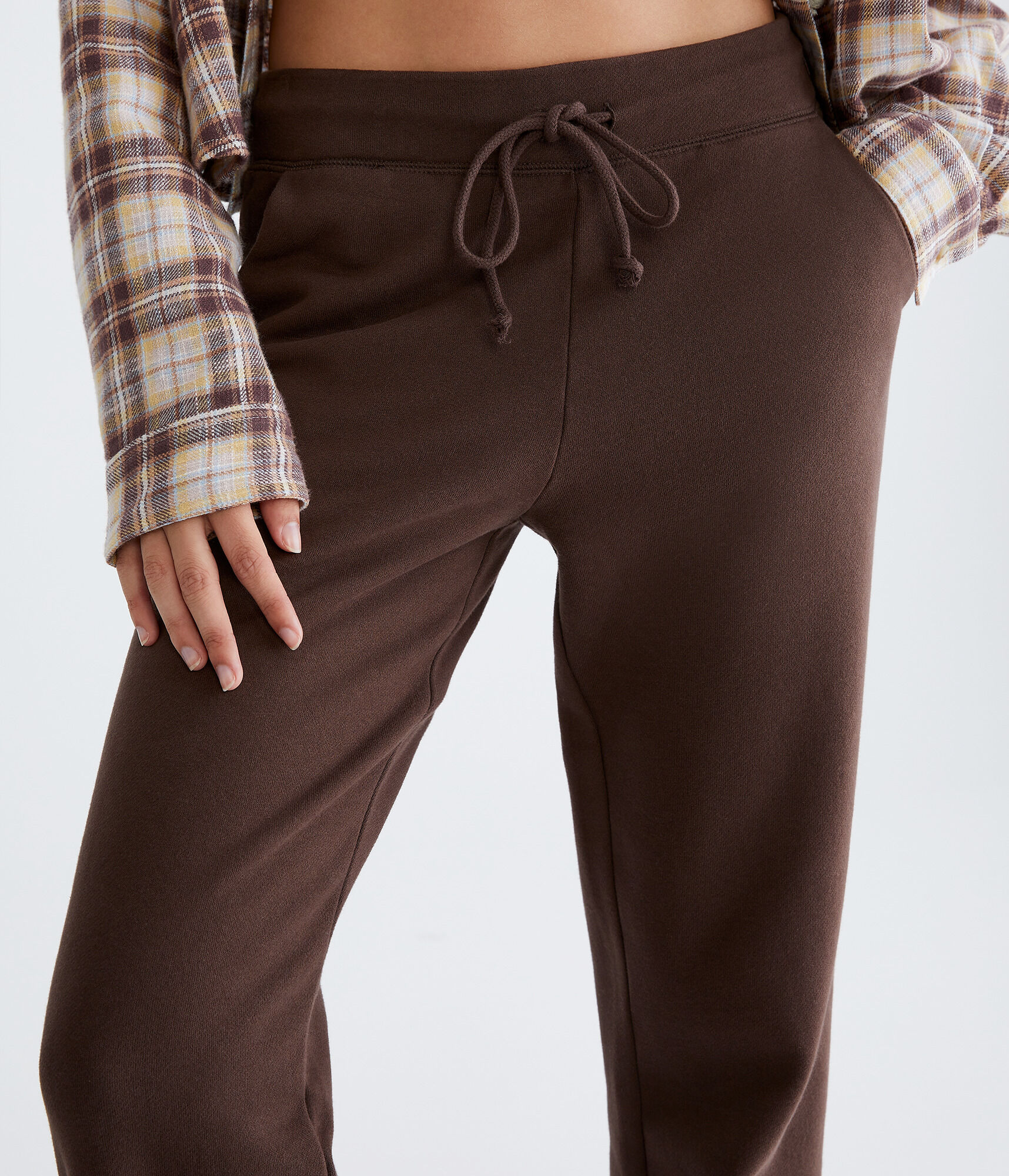 High-Rise Flare Sweatpants