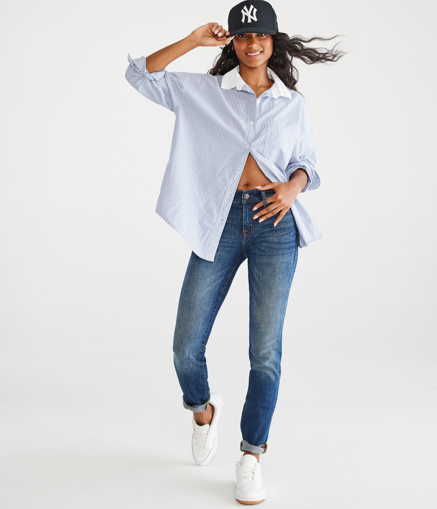 Mid-Rise Skinny Jean