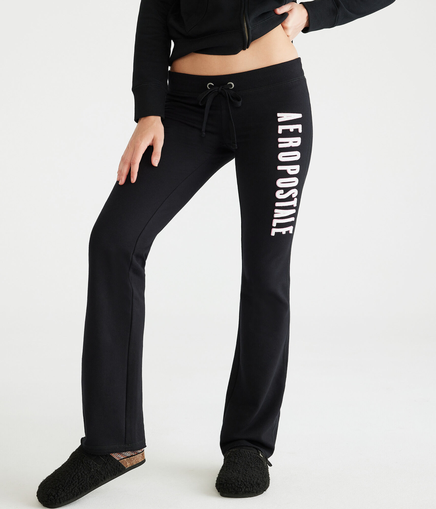 Aeropostale Logo Fit & Flare Sweatpants