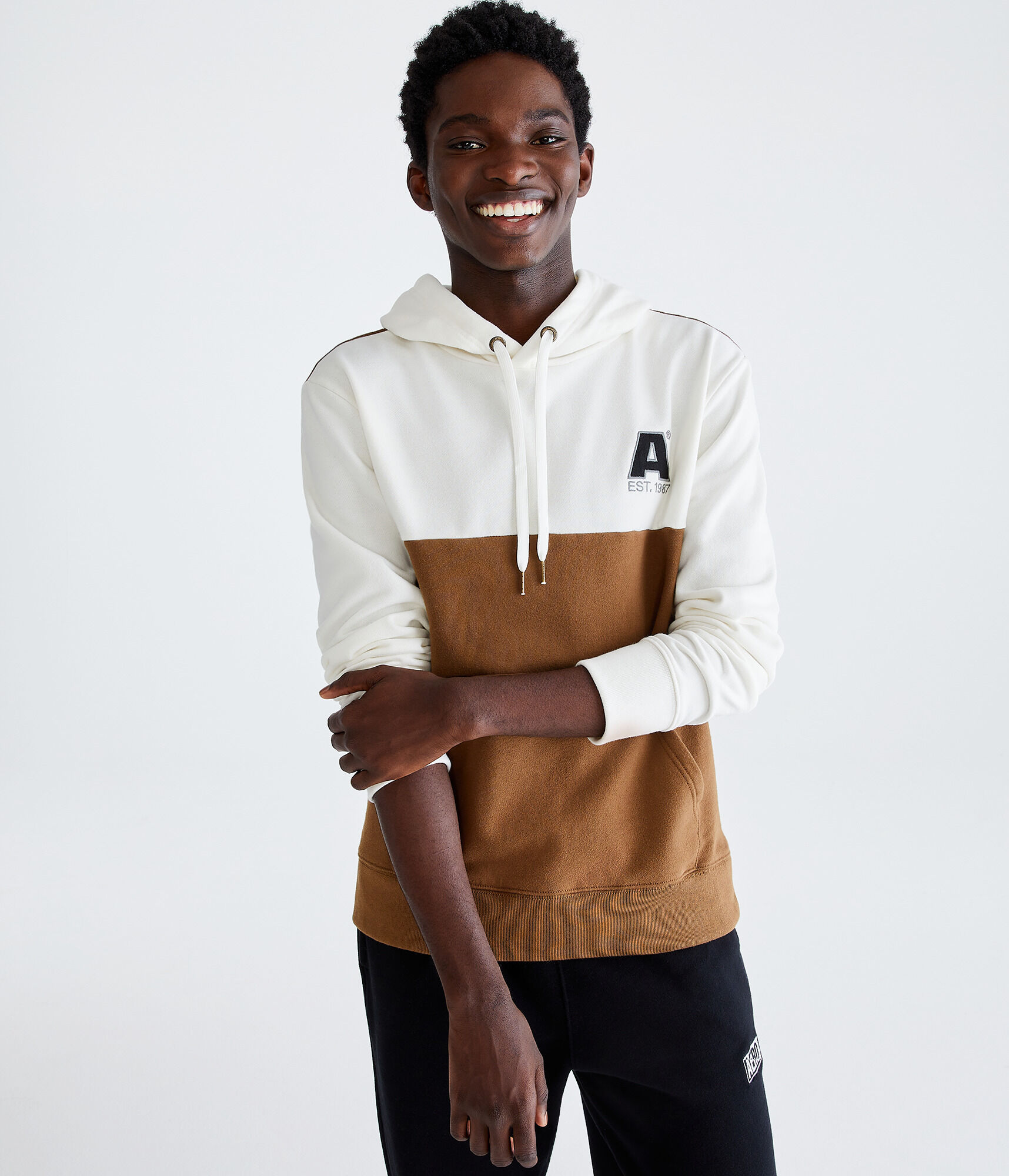 Colorblock Heritage Pullover Hoodie