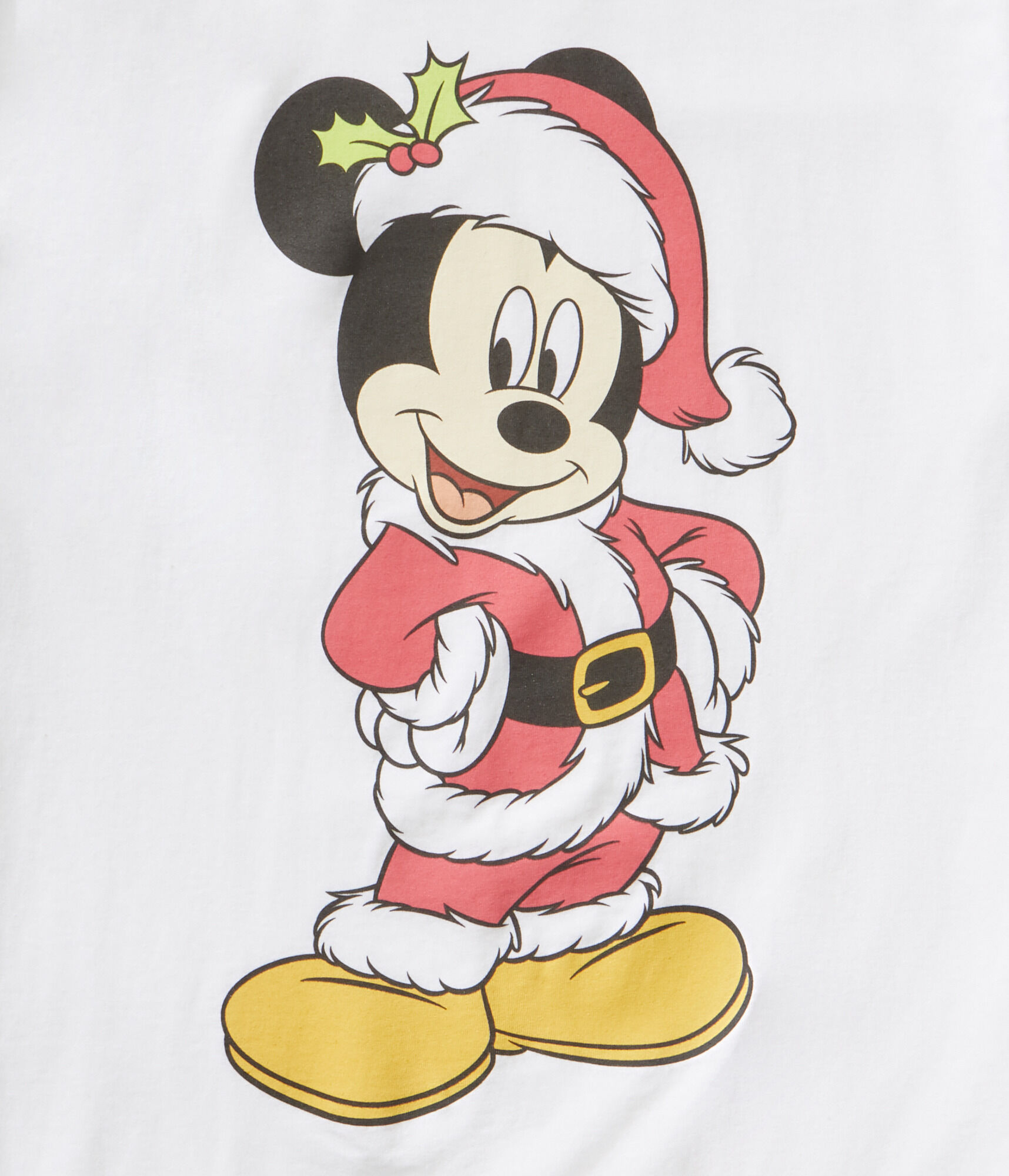 Santa Mickey Mouse Graphic Tee