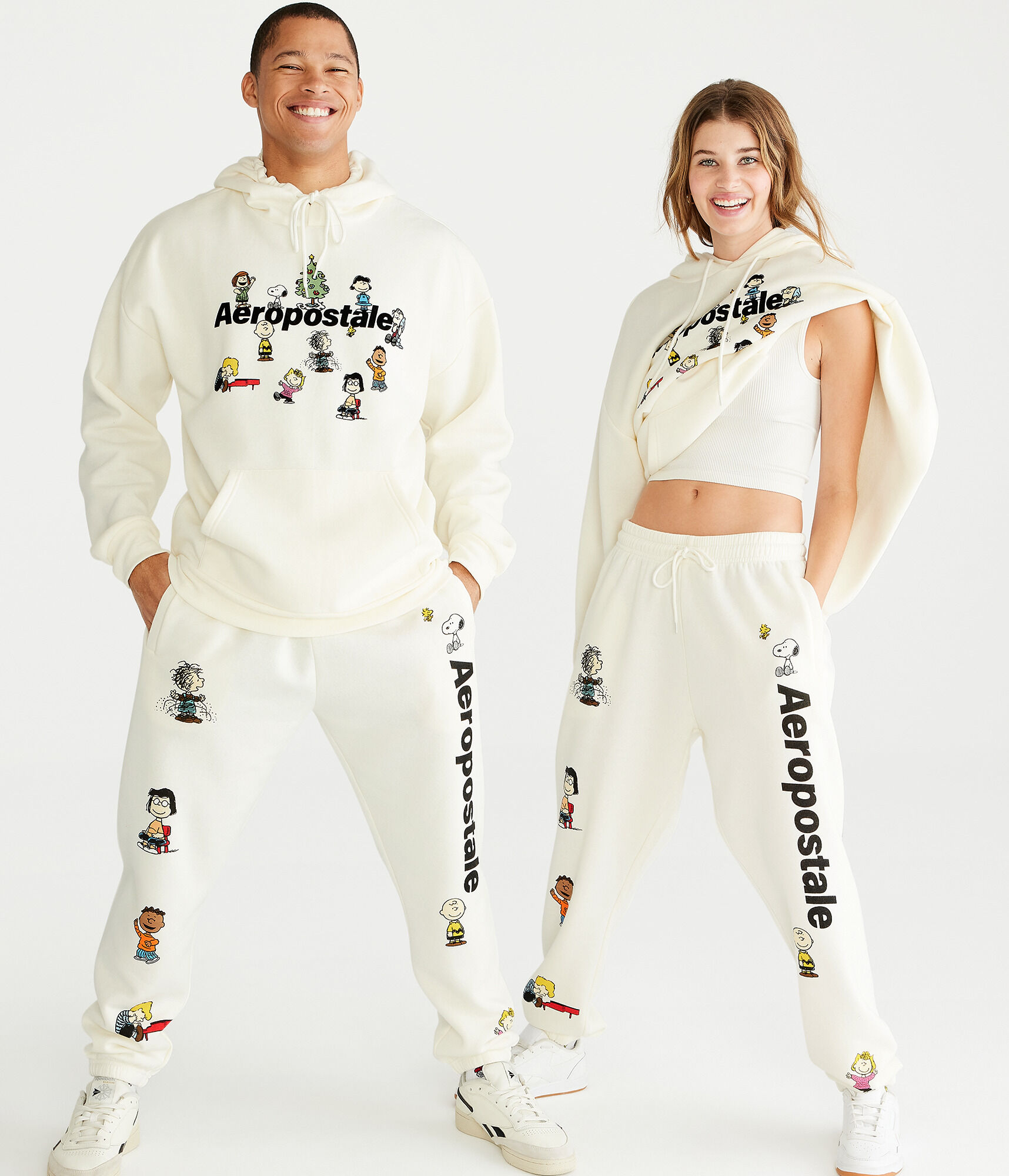 Peanuts® | Aéropostale Snoopy & Friends Jogger Sweatpants