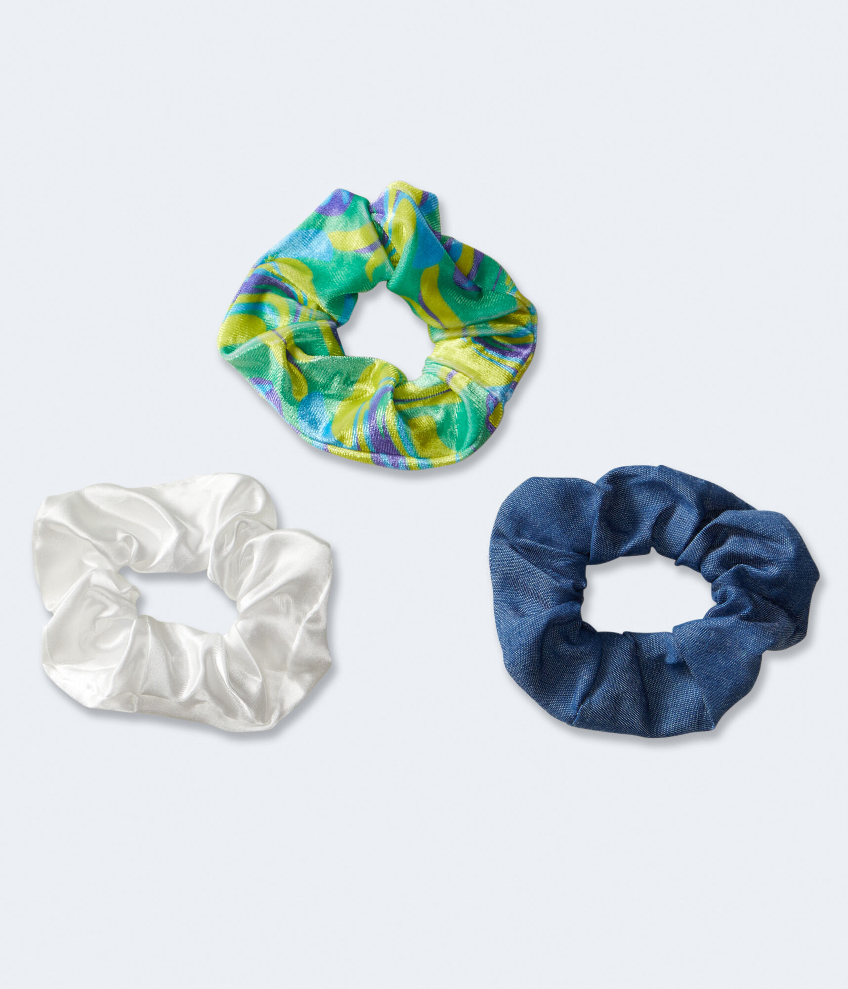 Color Swirls Scrunchie 3-Pack