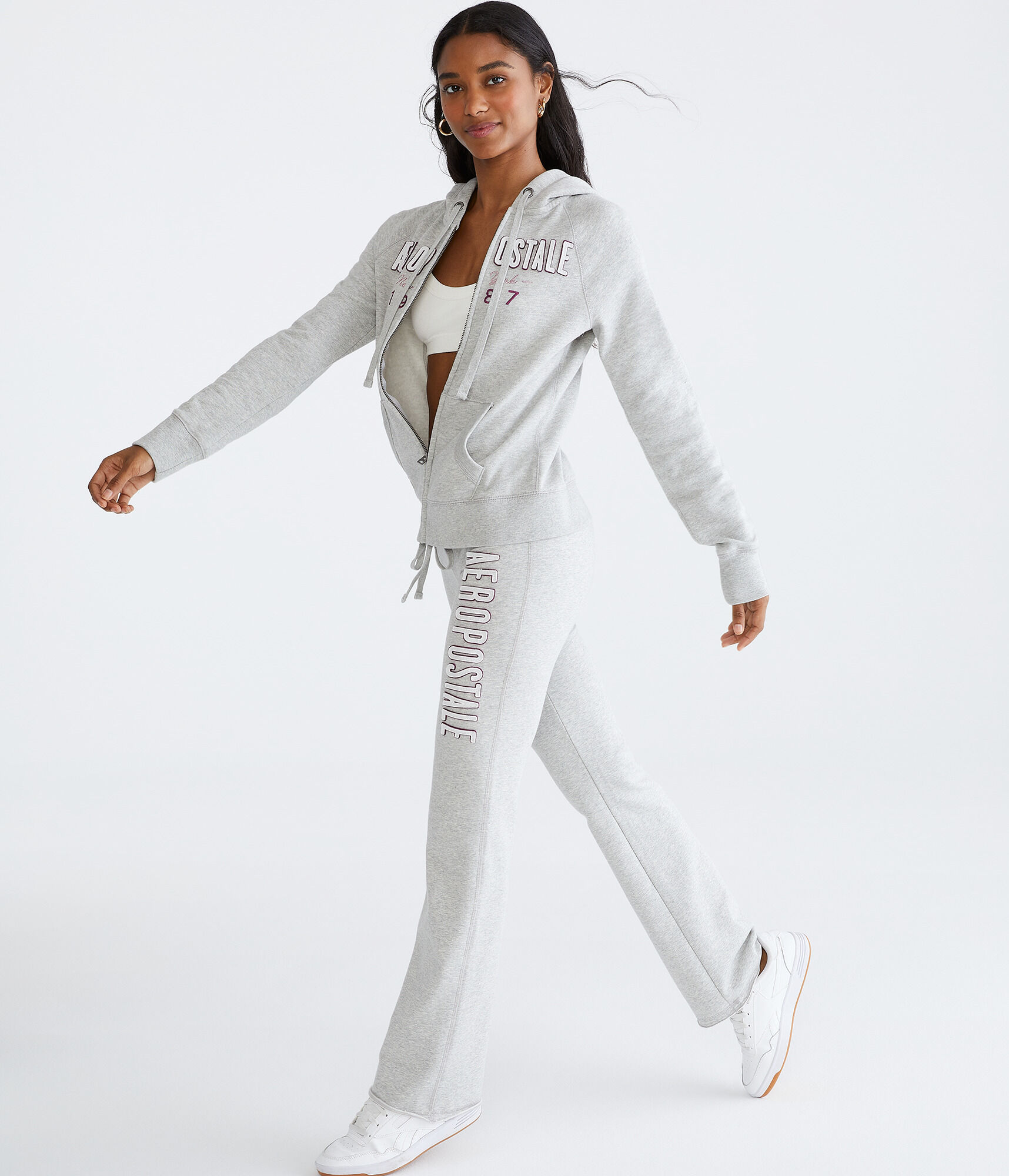 Aeropostale Logo Fit & Flare Sweatpants