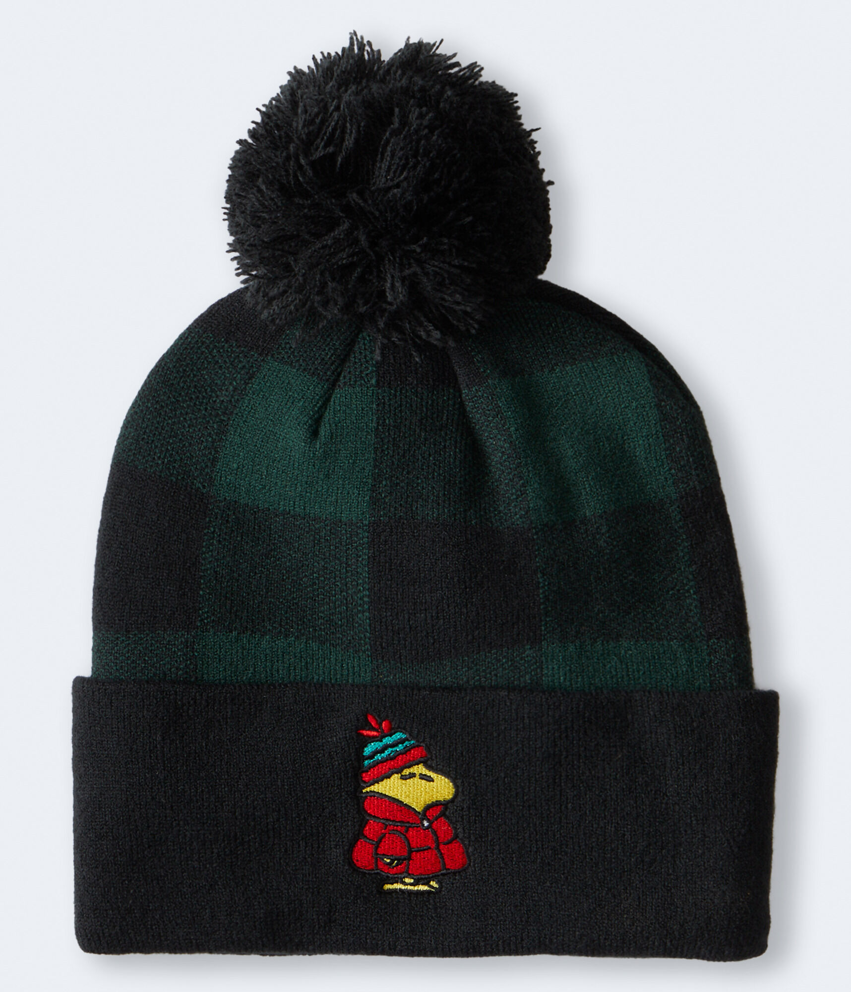 Peanuts® | Aéropostale Woodstock Buffalo Plaid Beanie
