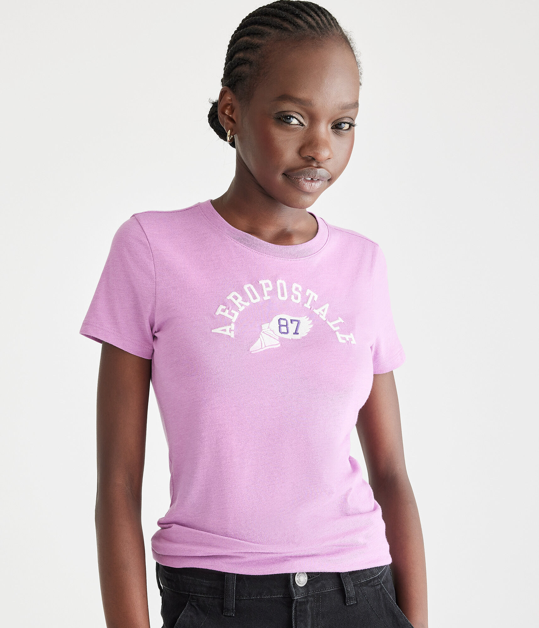 Aeropostale 87 Winged Foot Graphic Tee