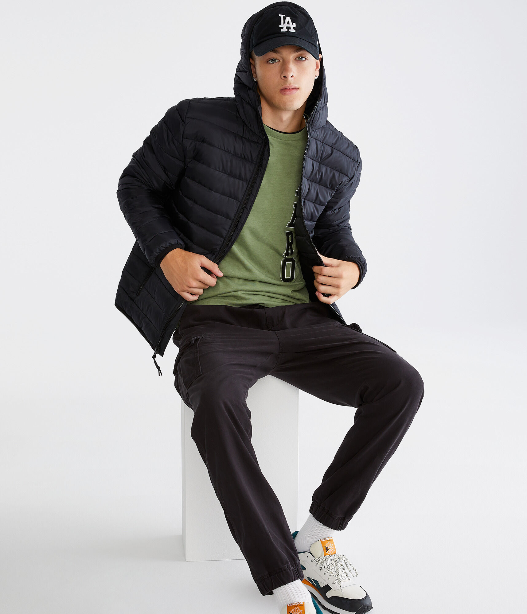 Midweight Hooded Puffer Jacket