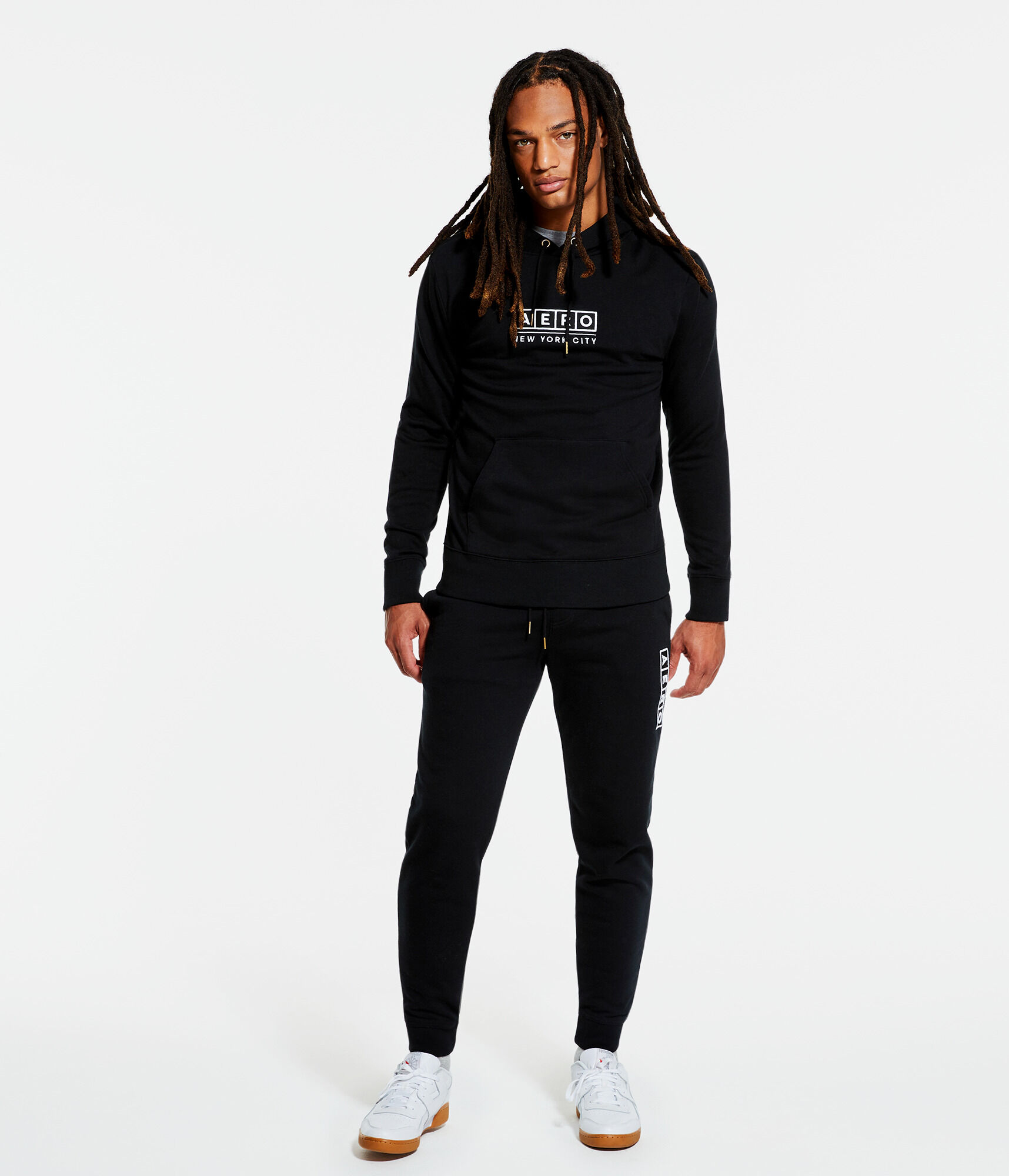 Aero Block Logo Heritage Pullover Hoodie