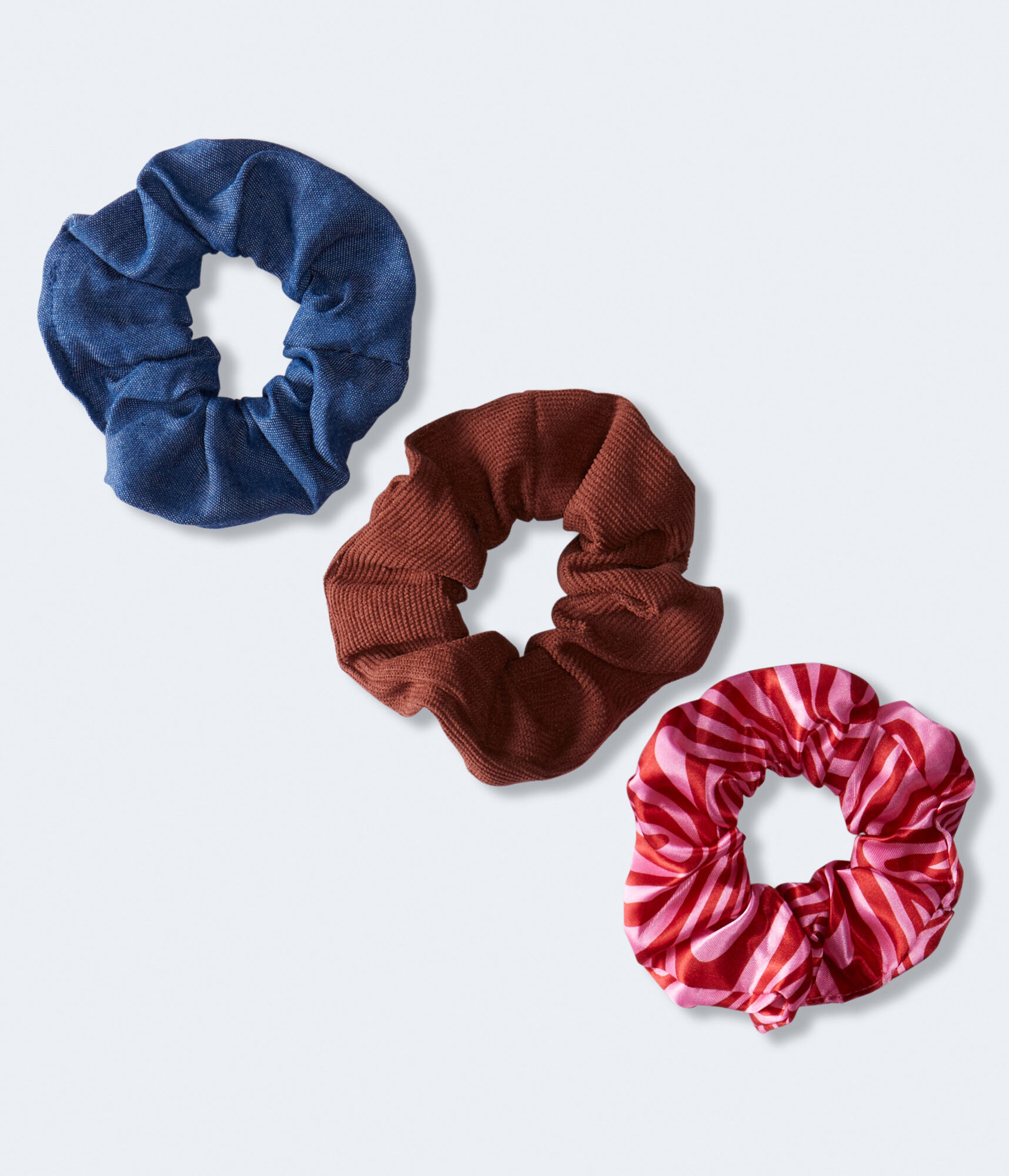 Striped Scrunchie 3-Pack