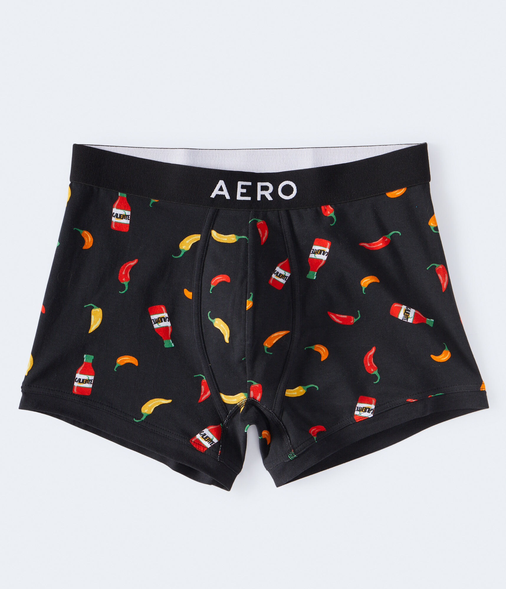 Hot Pepper Knit Trunks