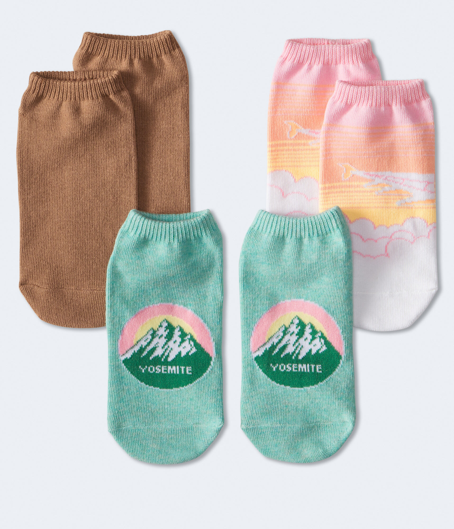 Yosemite Mountain Ankle Sock 3-Pack