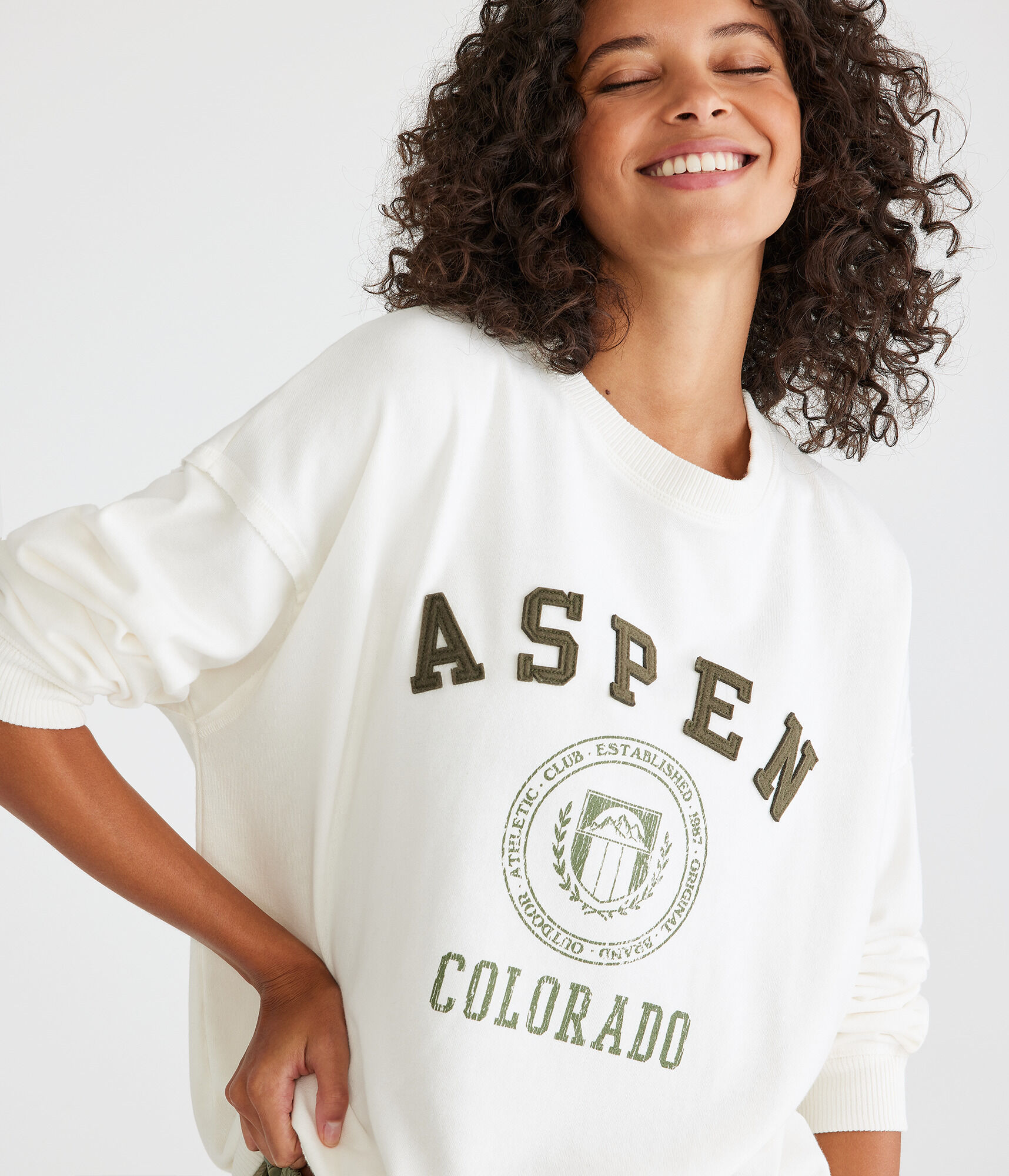 Destination Oversized Crew Sweatshirt