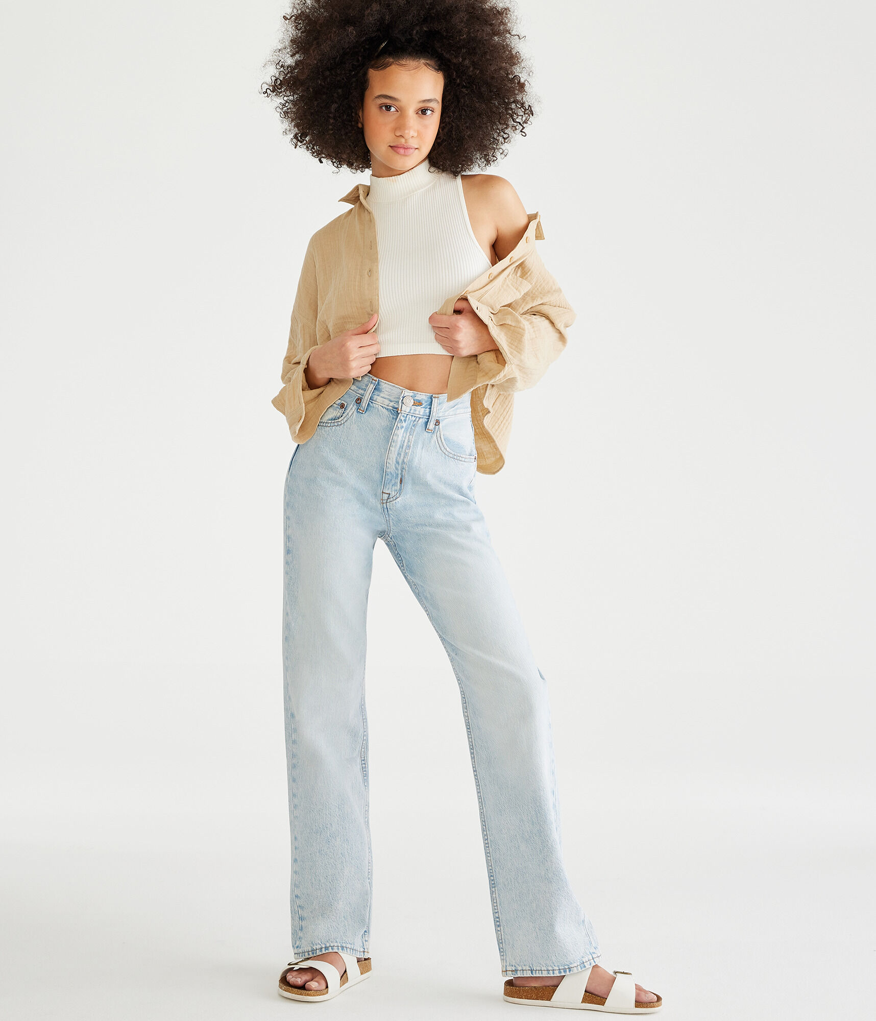 High-Rise Baggy Jean