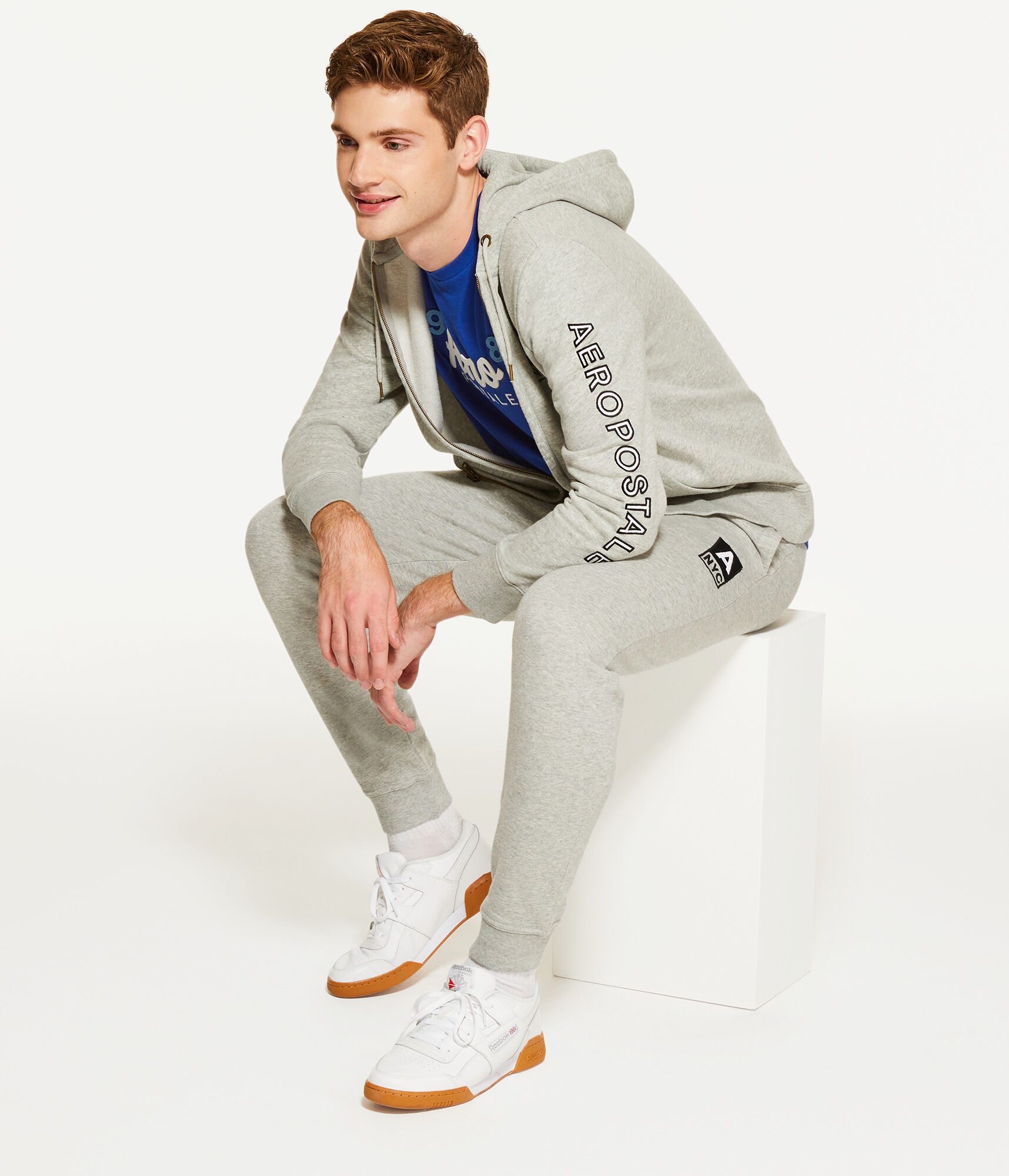 Aeropostale NYC Heritage Full-Zip Hoodie