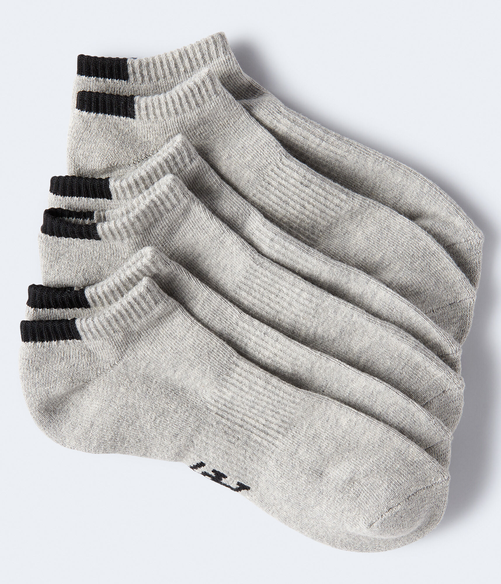 3-Pack Solid Ankle Socks