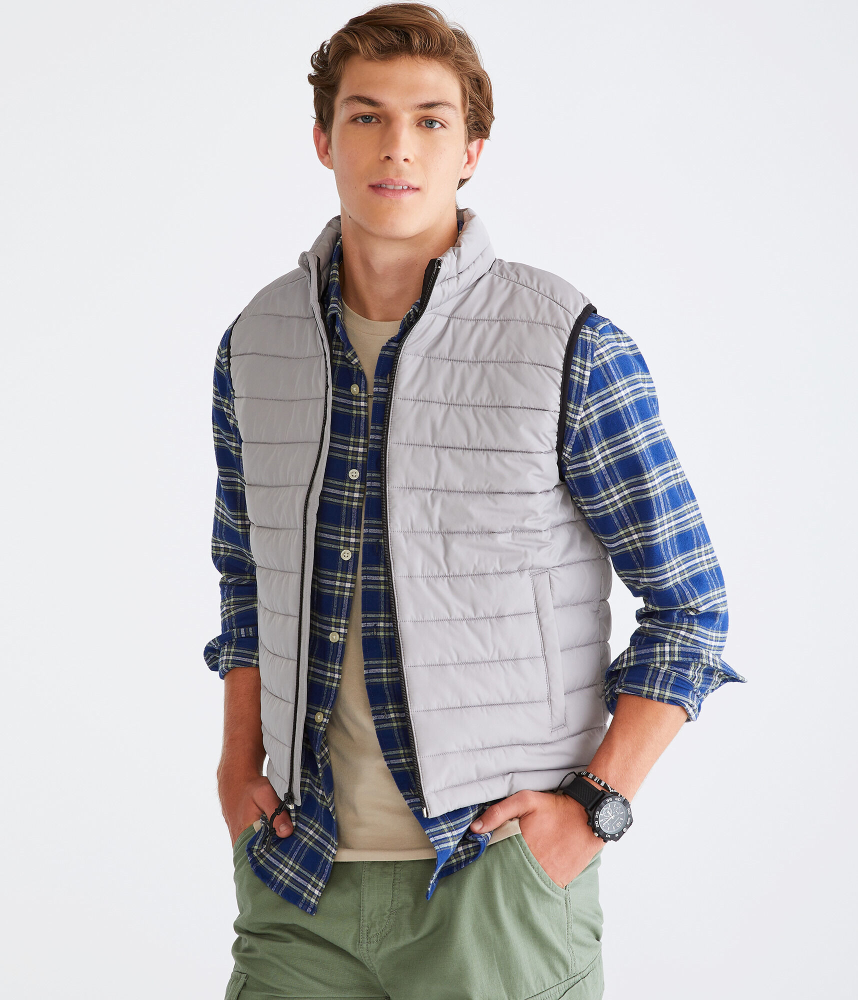 Lightweight Quilted Puffer Vest