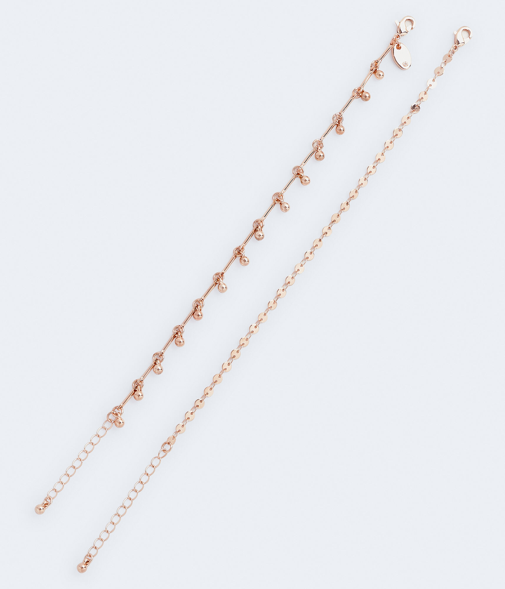 Ball & Disc Anklet 2-Pack