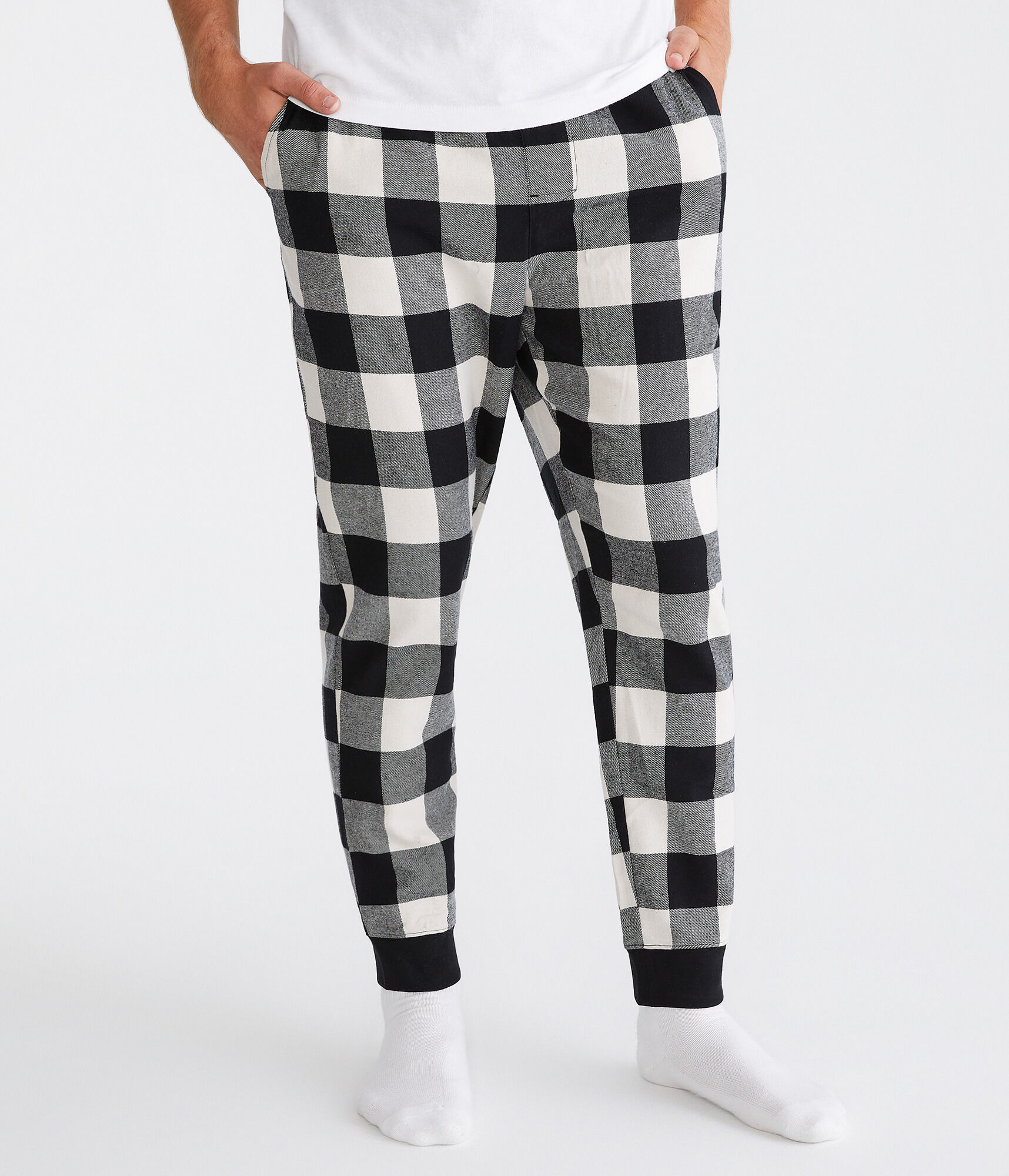 Buffalo Plaid Sleep Joggers