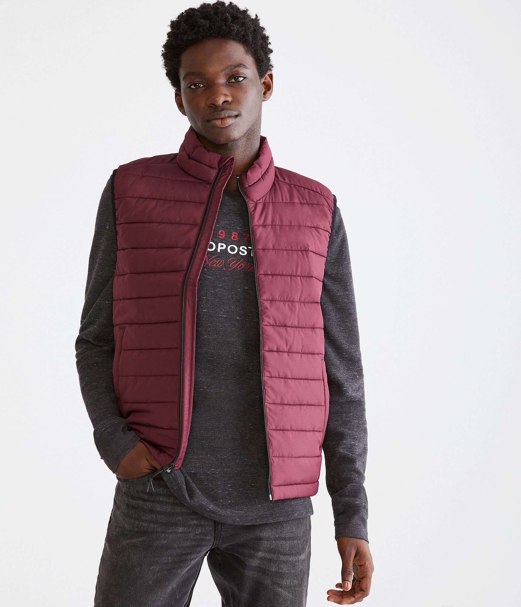 Lightweight Quilted Puffer Vest