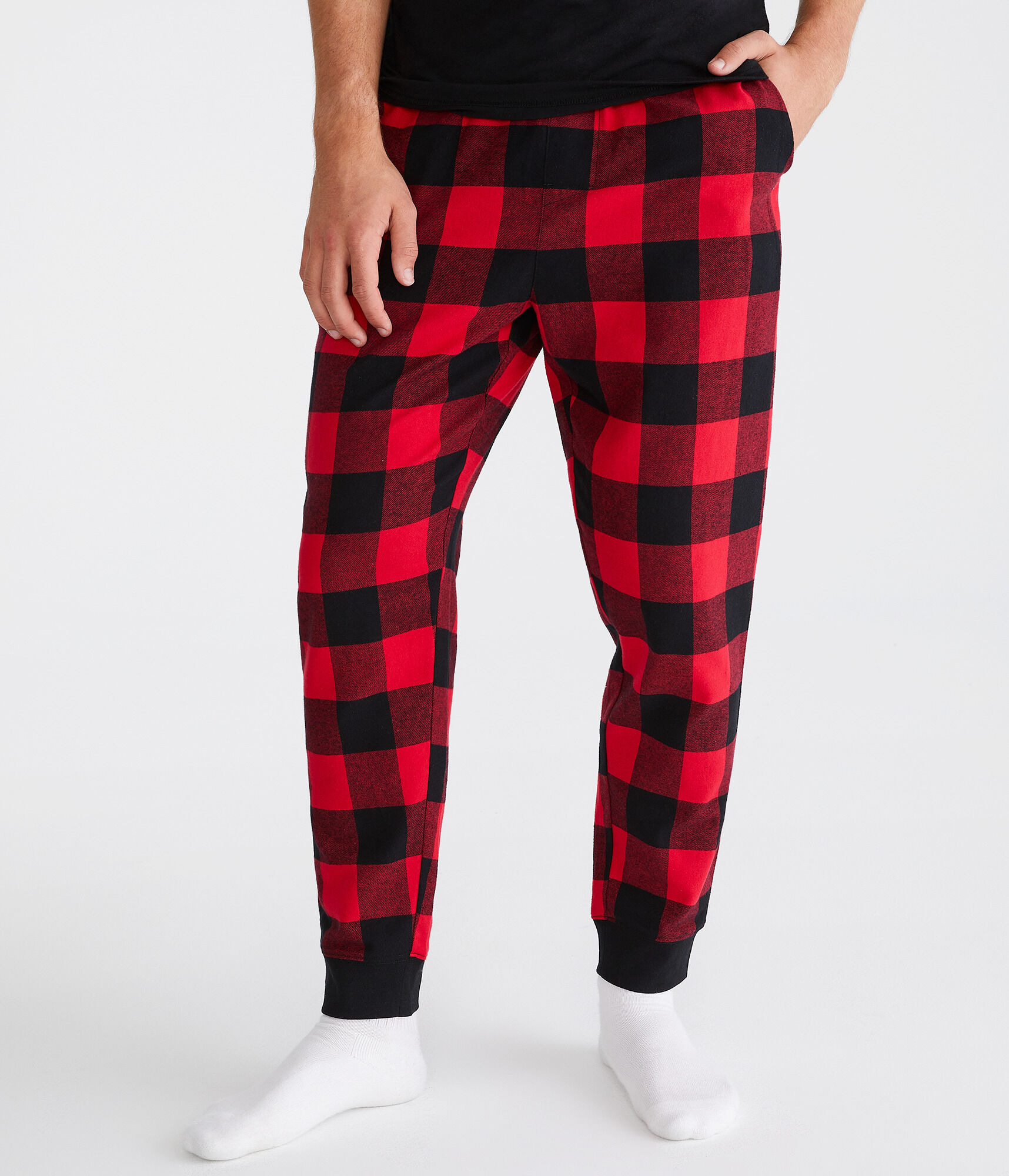 Buffalo Plaid Sleep Joggers